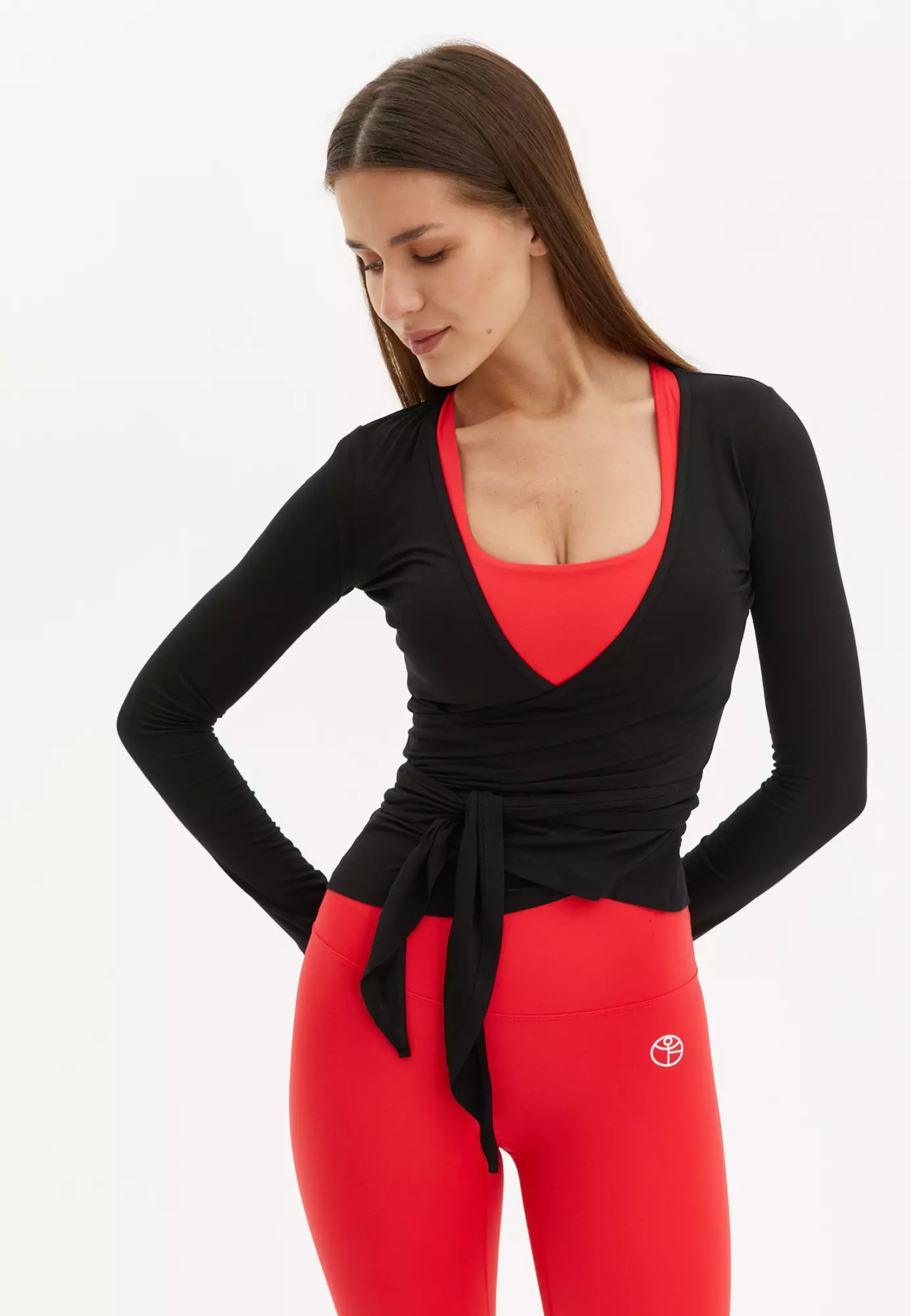 Болеро на завязках VISCOSE черное