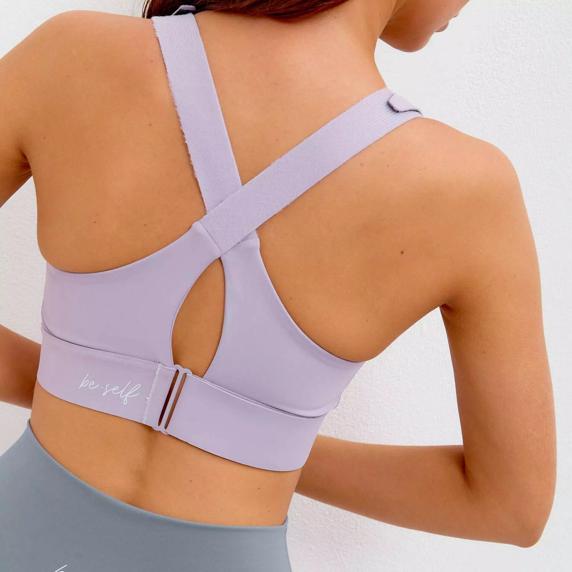 Топ-бра на липучках ACTIVE лавандовый