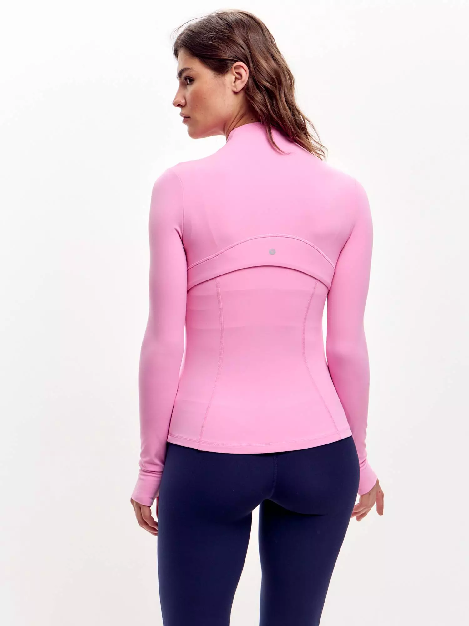Кофта на молнии SOFT LIBERTY розовая