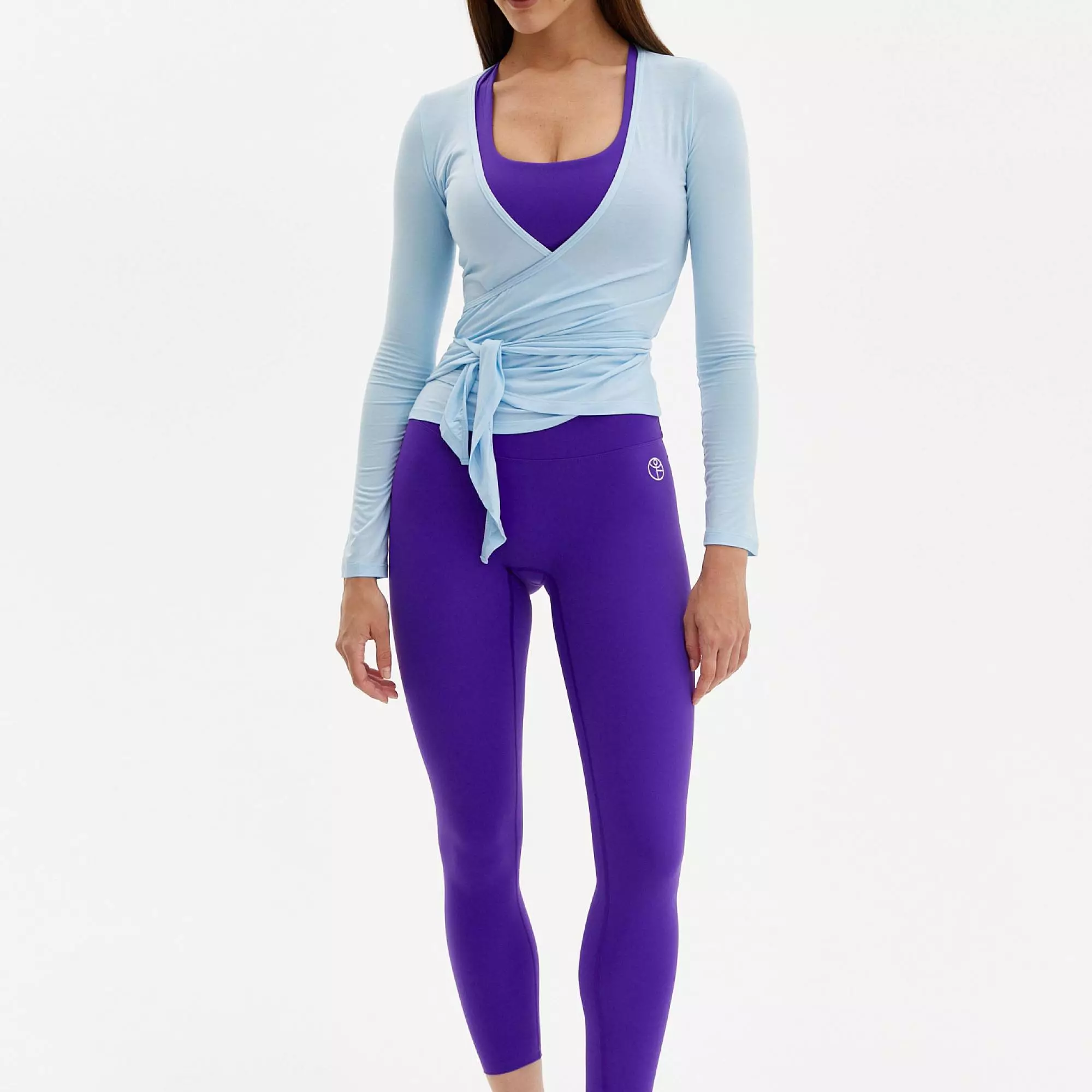 Болеро на завязках VISCOSE нежно-голубое