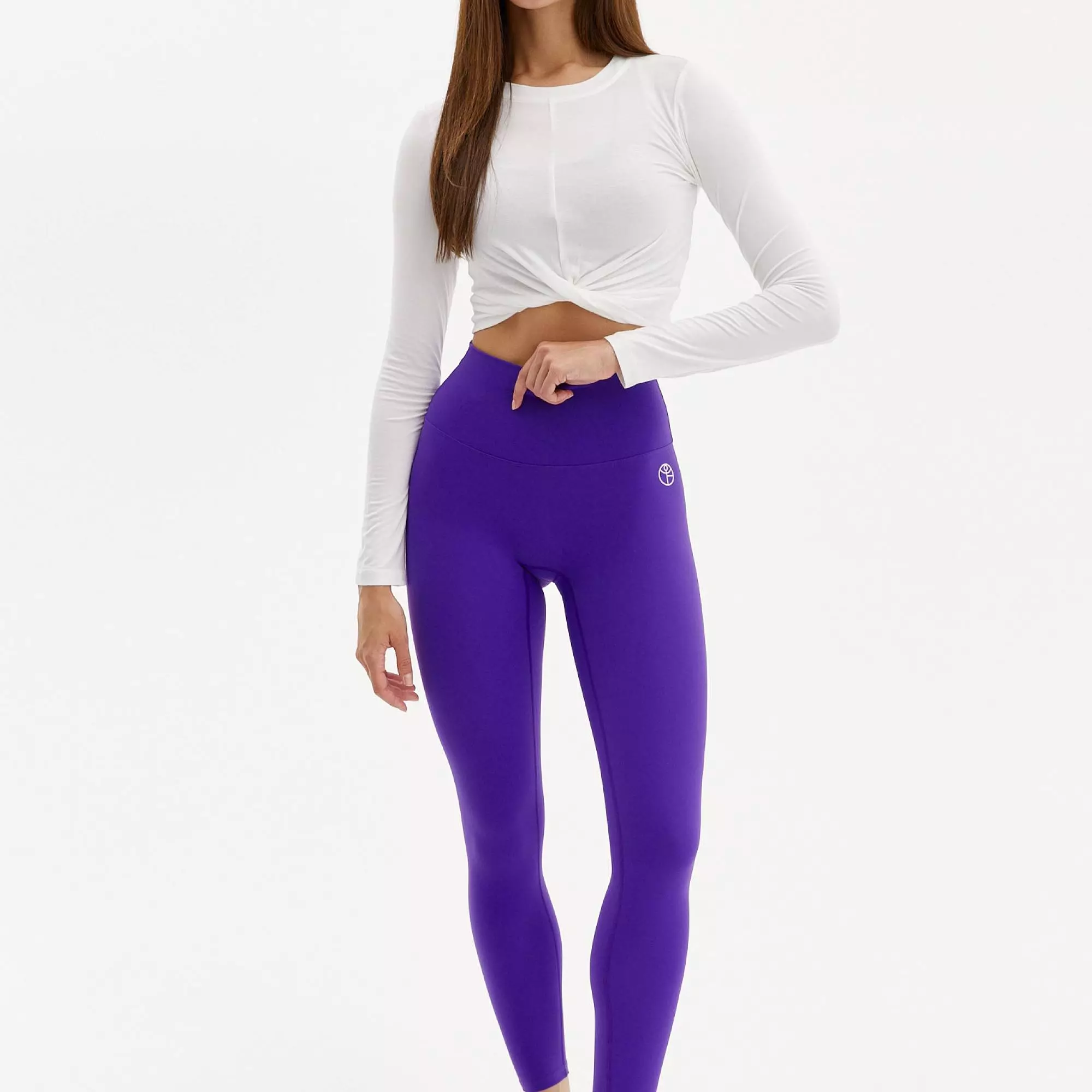 Кроп-топ с узлом VISCOSE молочный