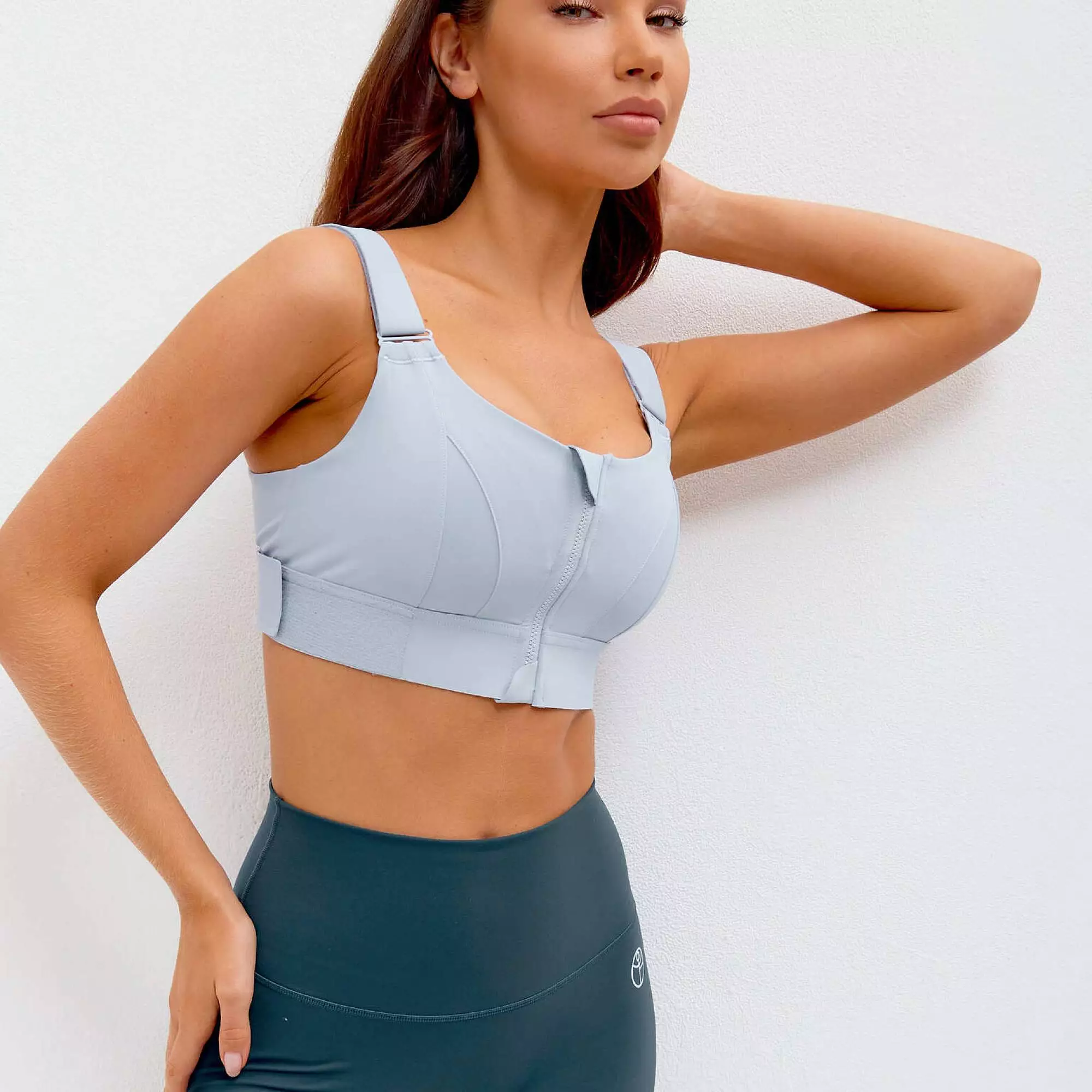 Топ-бра на липучках ACTIVE голубой