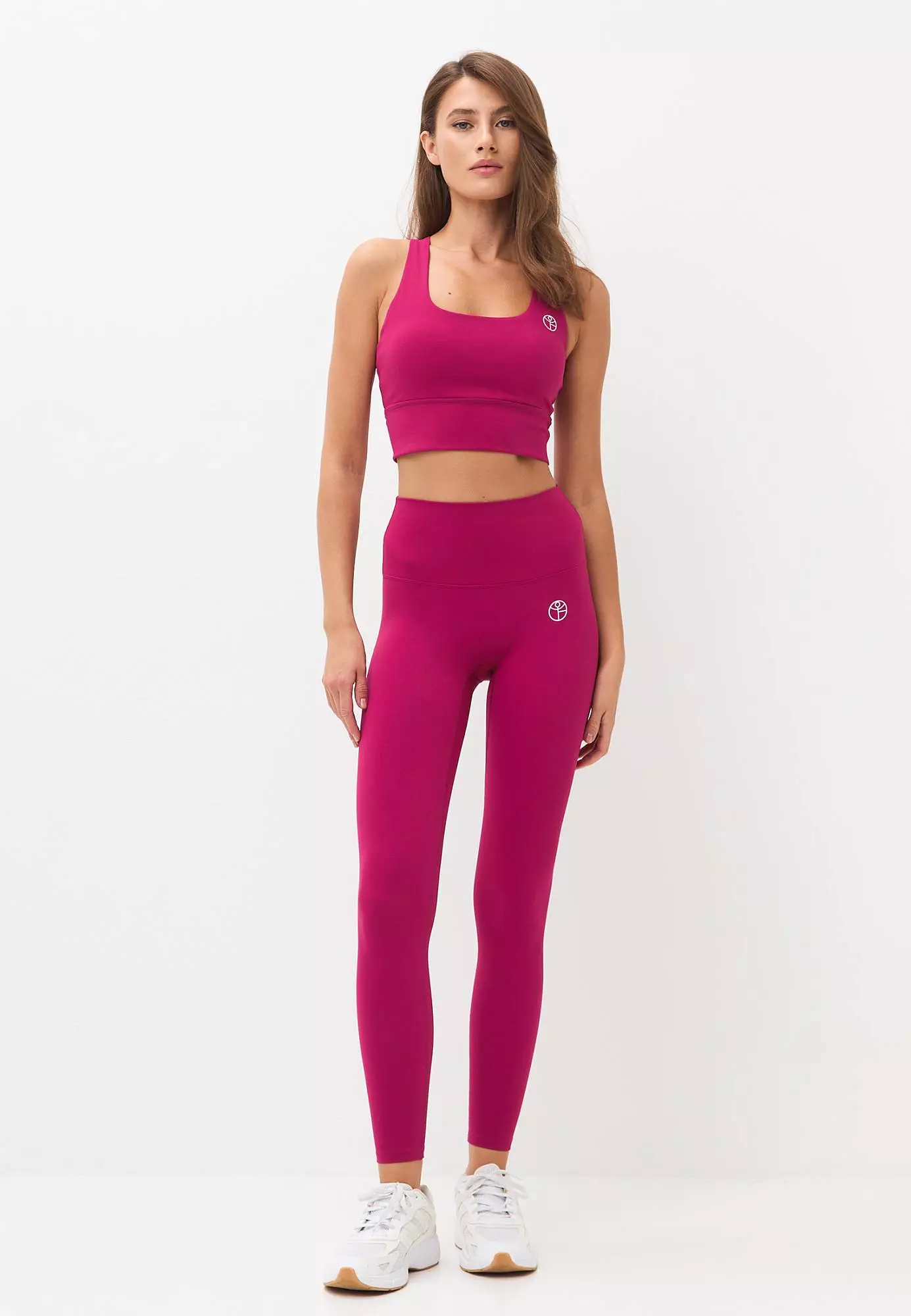 Топ-бра удлиненный MOTION ягодный