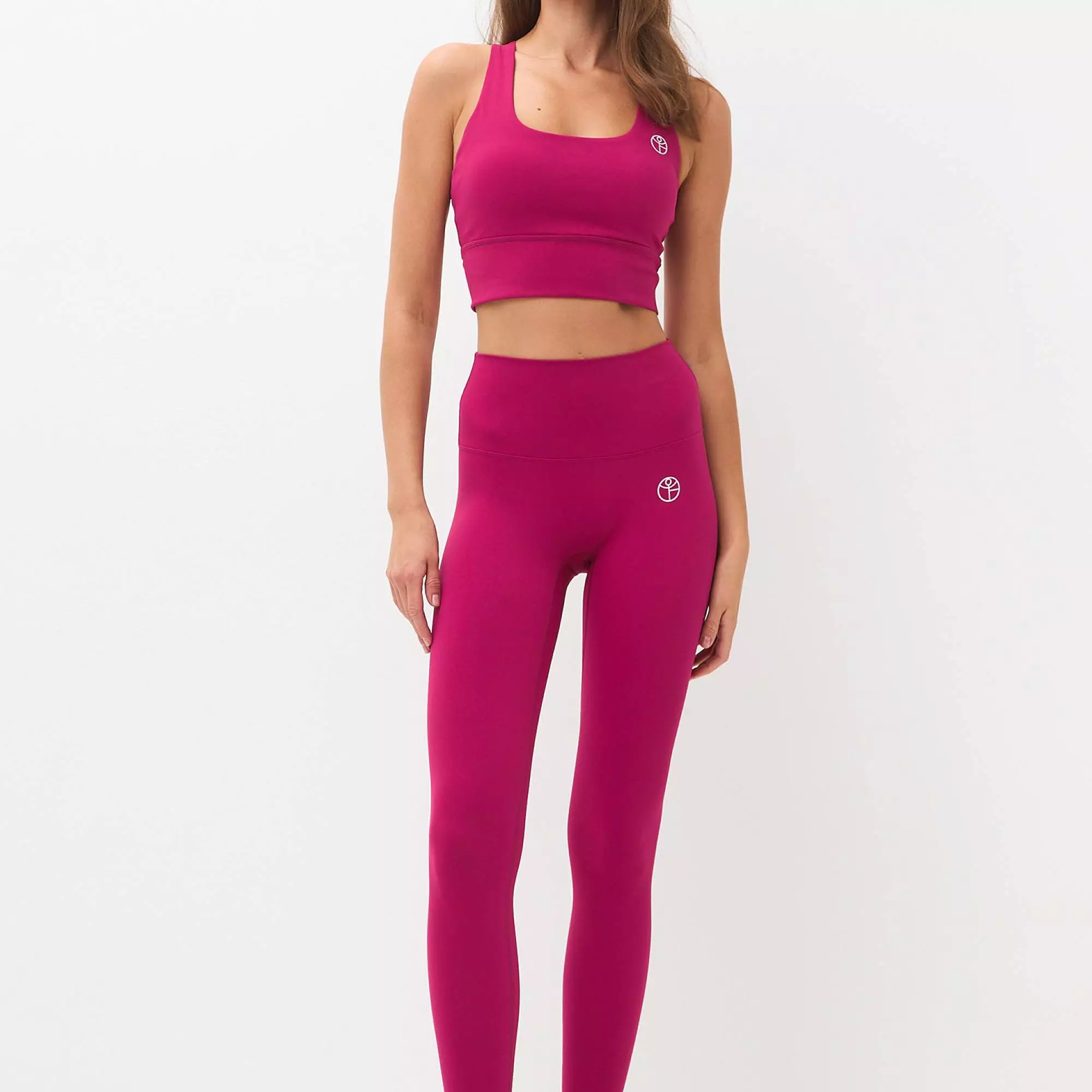 Топ-бра удлиненный MOTION ягодный