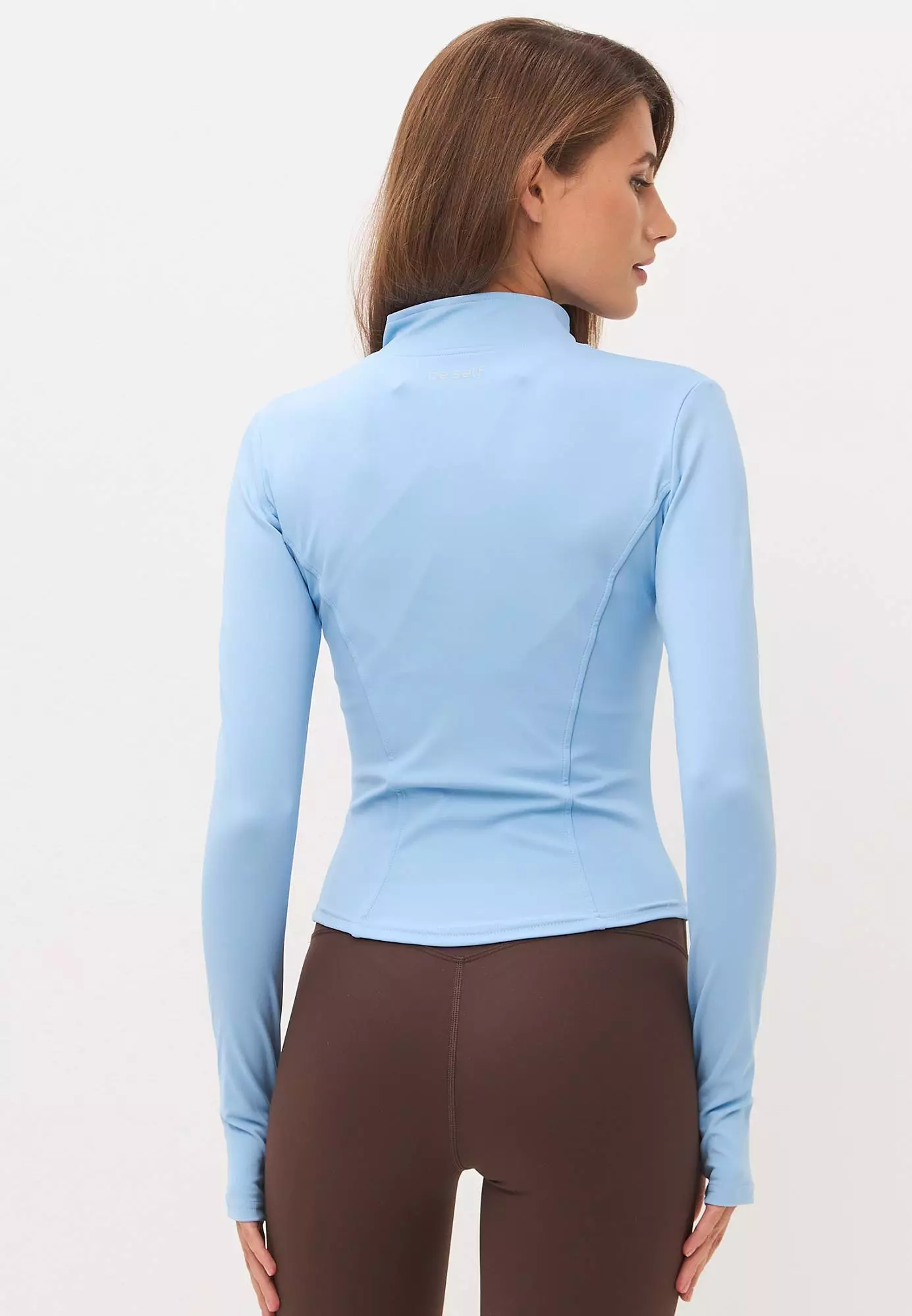 Кофта на молнии ACTIVE небесно-голубая