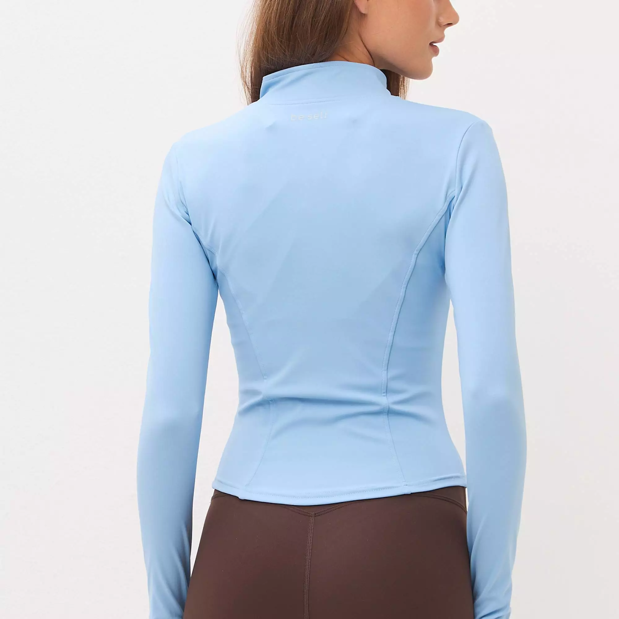 Кофта на молнии ACTIVE небесно-голубая