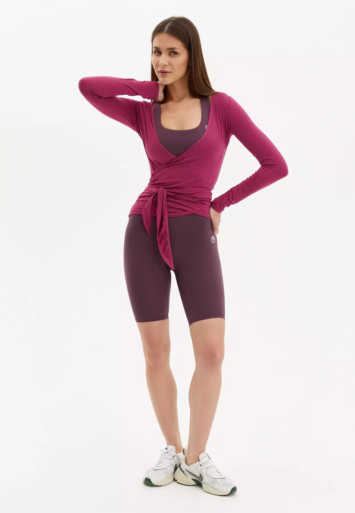 Болеро на завязках VISCOSE ягодное