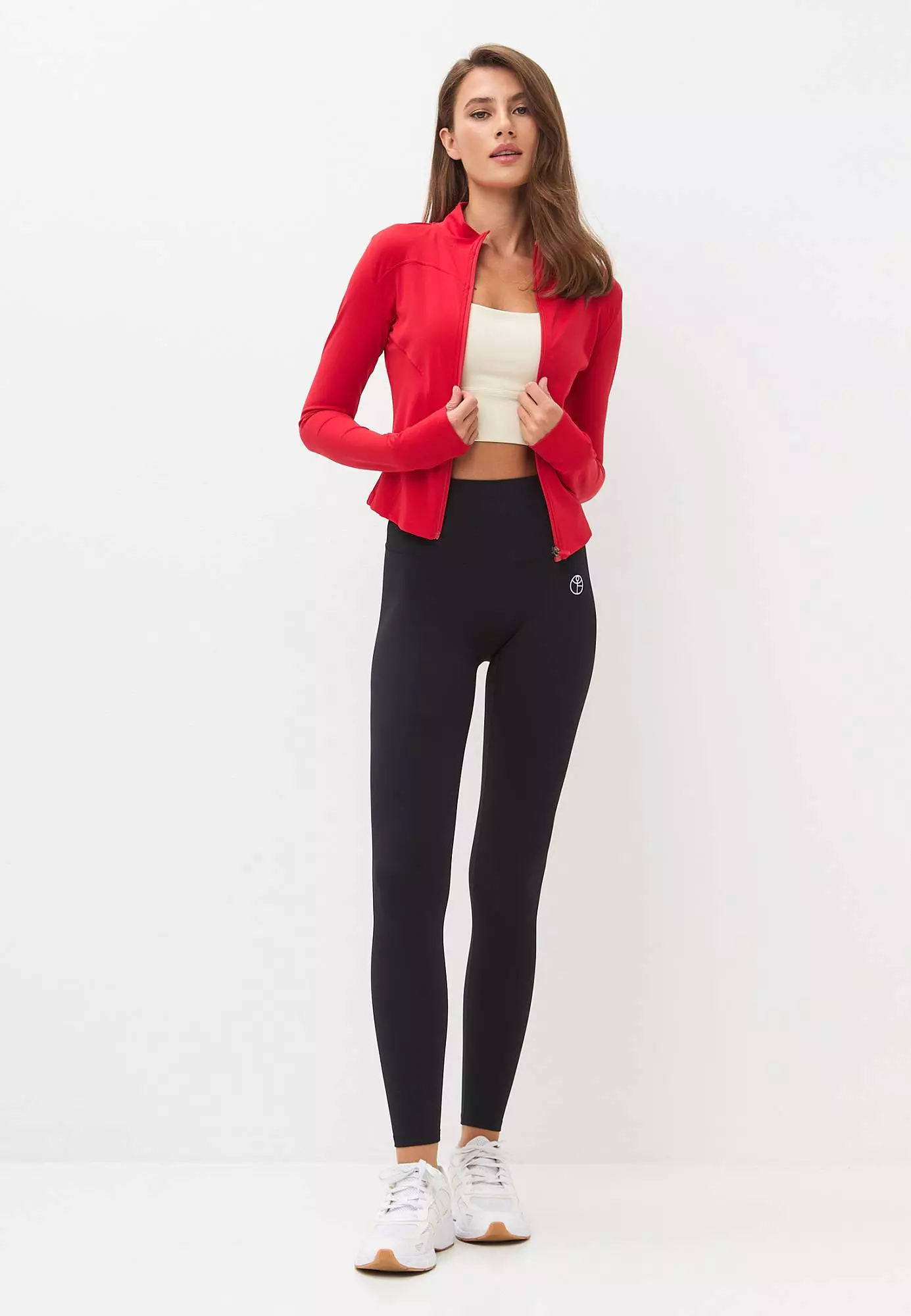 Кофта на молнии ACTIVE красная