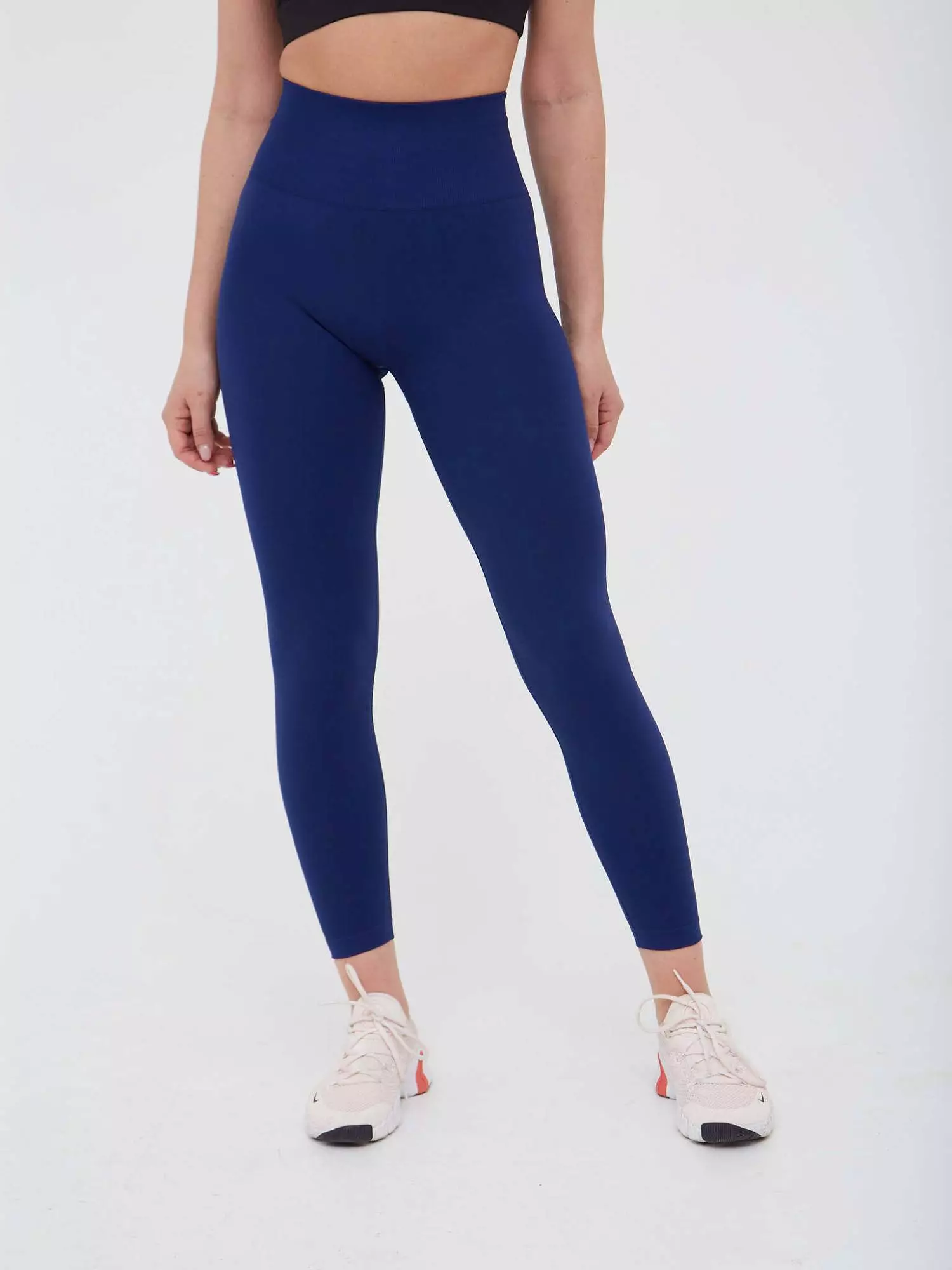 Лосины SEAMLESS PUSH-UP синие