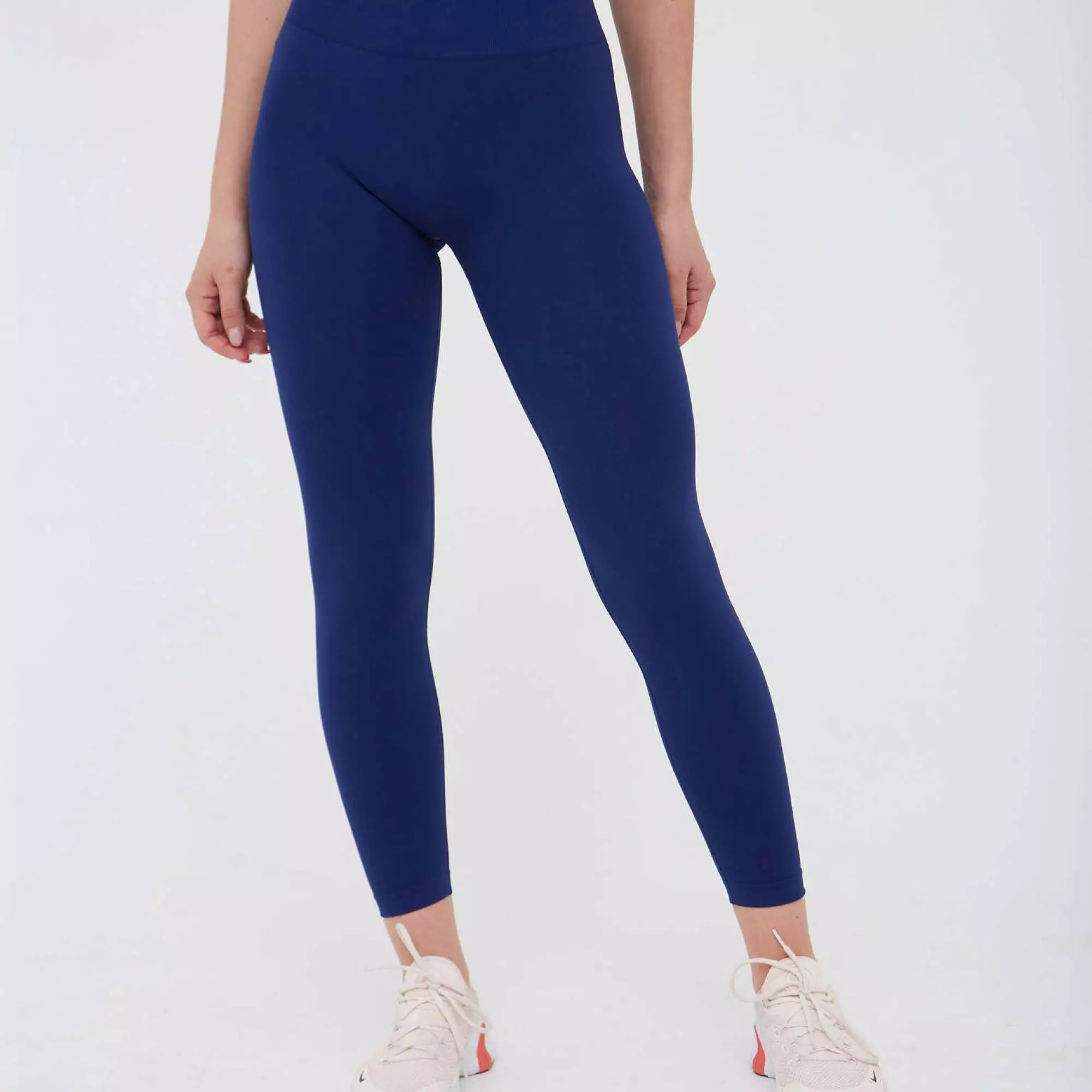 Лосины SEAMLESS PUSH-UP синие