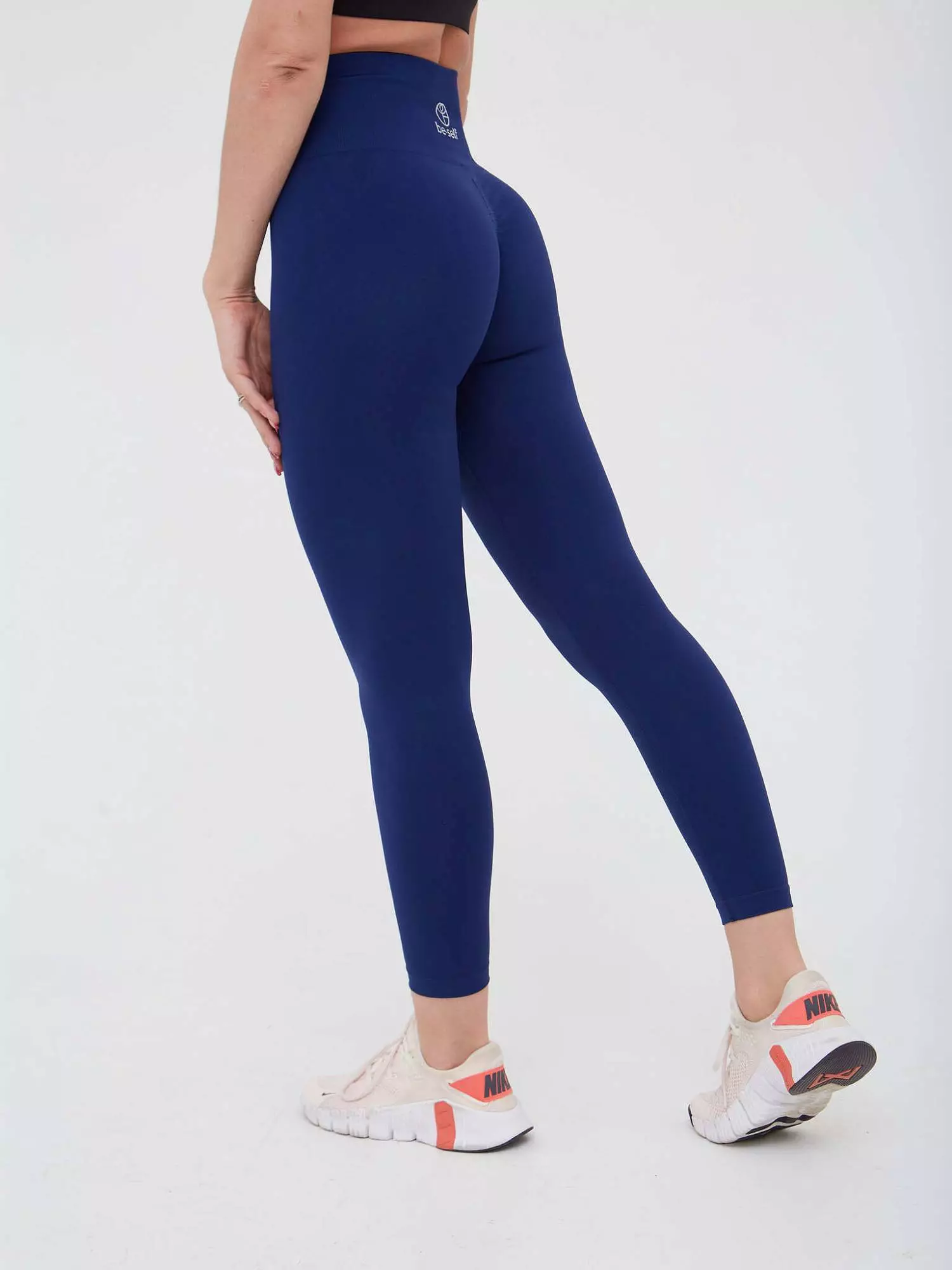 Лосины SEAMLESS PUSH-UP синие