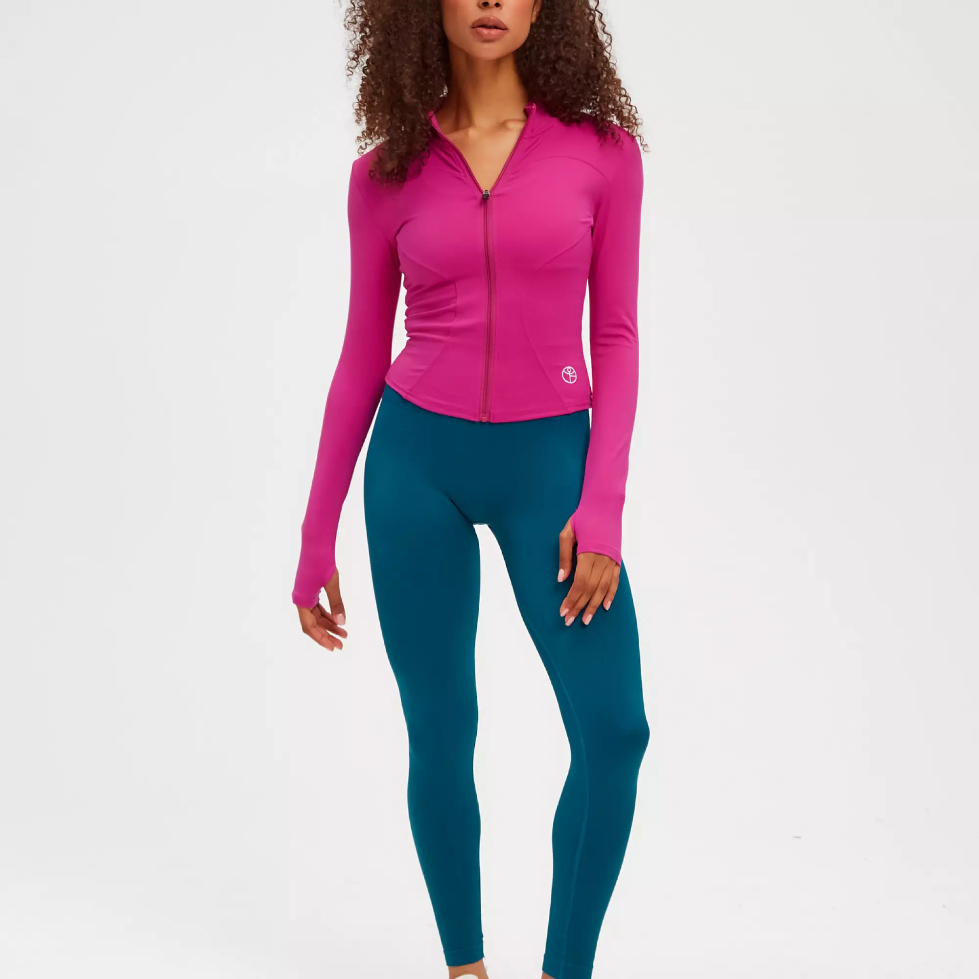 Кофта на молнии ACTIVE фуксия