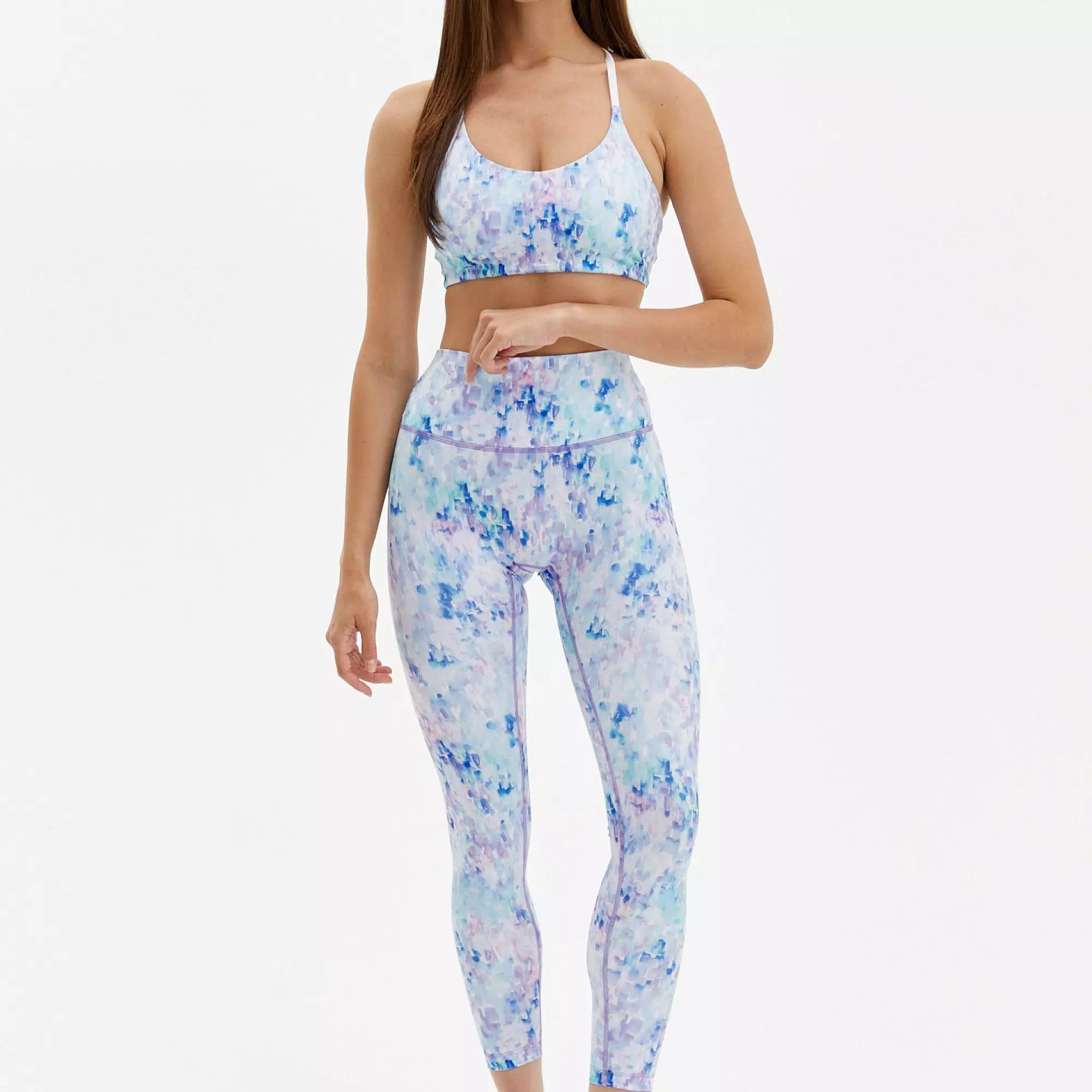 Топ-бра AQUARELLE голубой