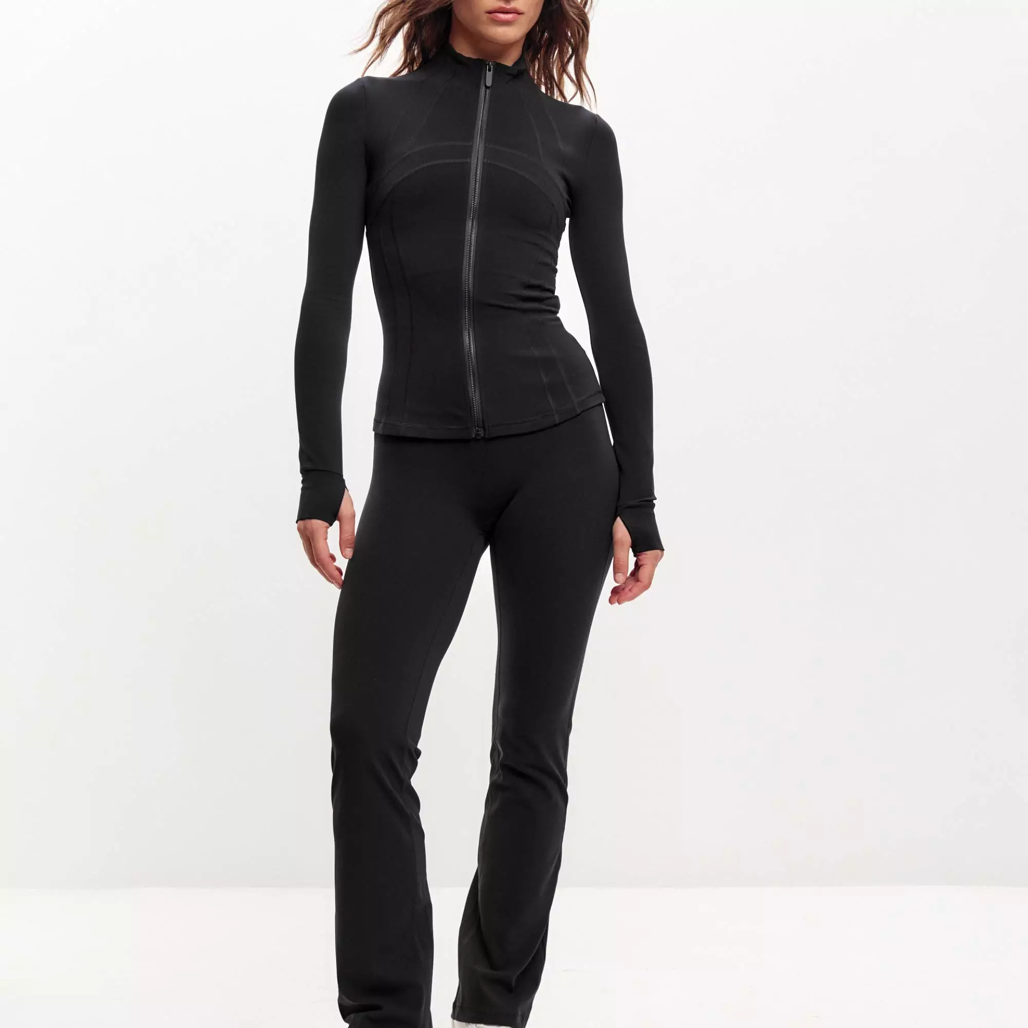 Брюки клеш SOFT LIBERTY Short черные