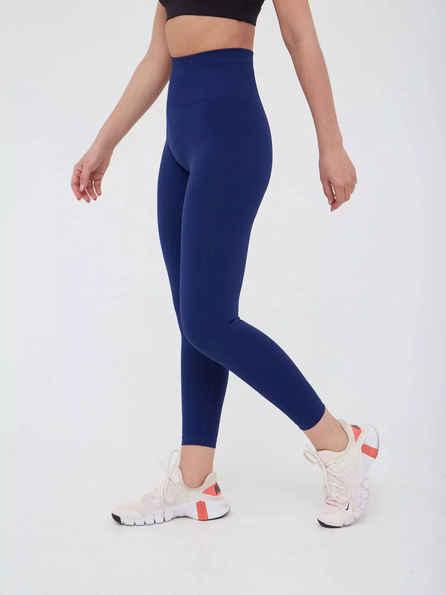 Лосины SEAMLESS PUSH-UP синие
