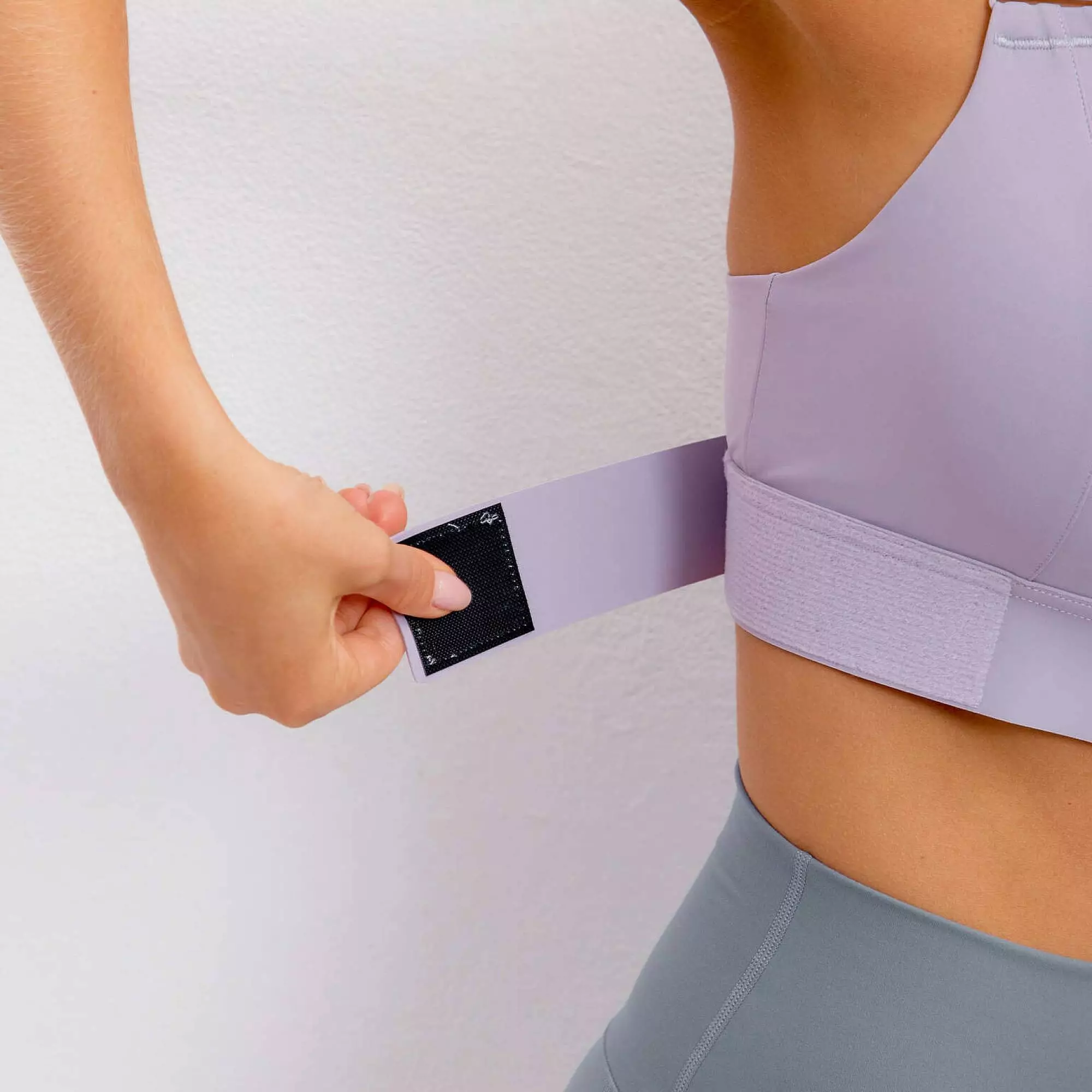 Топ-бра на липучках ACTIVE лавандовый