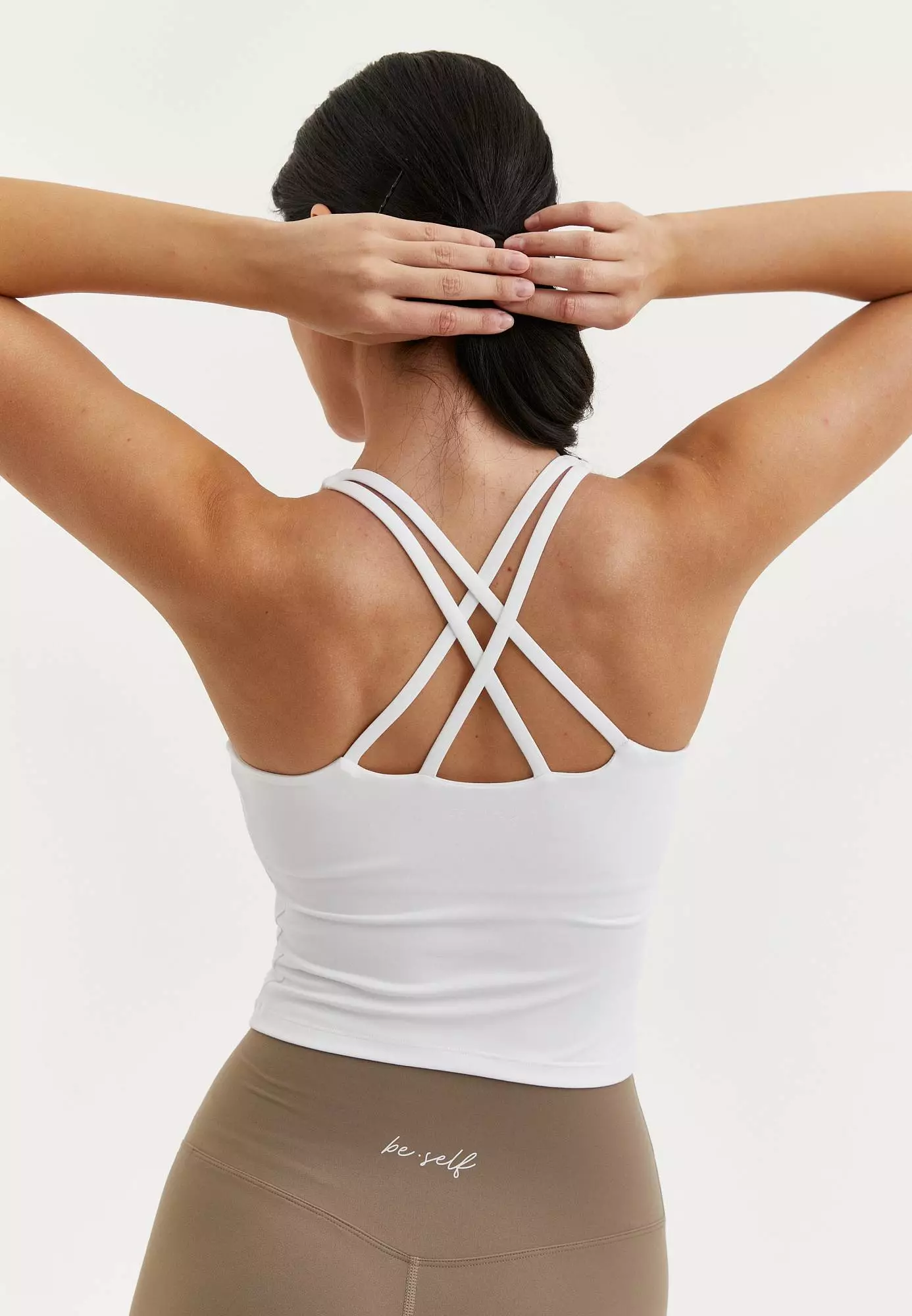 Майка с чашками MOTION белая