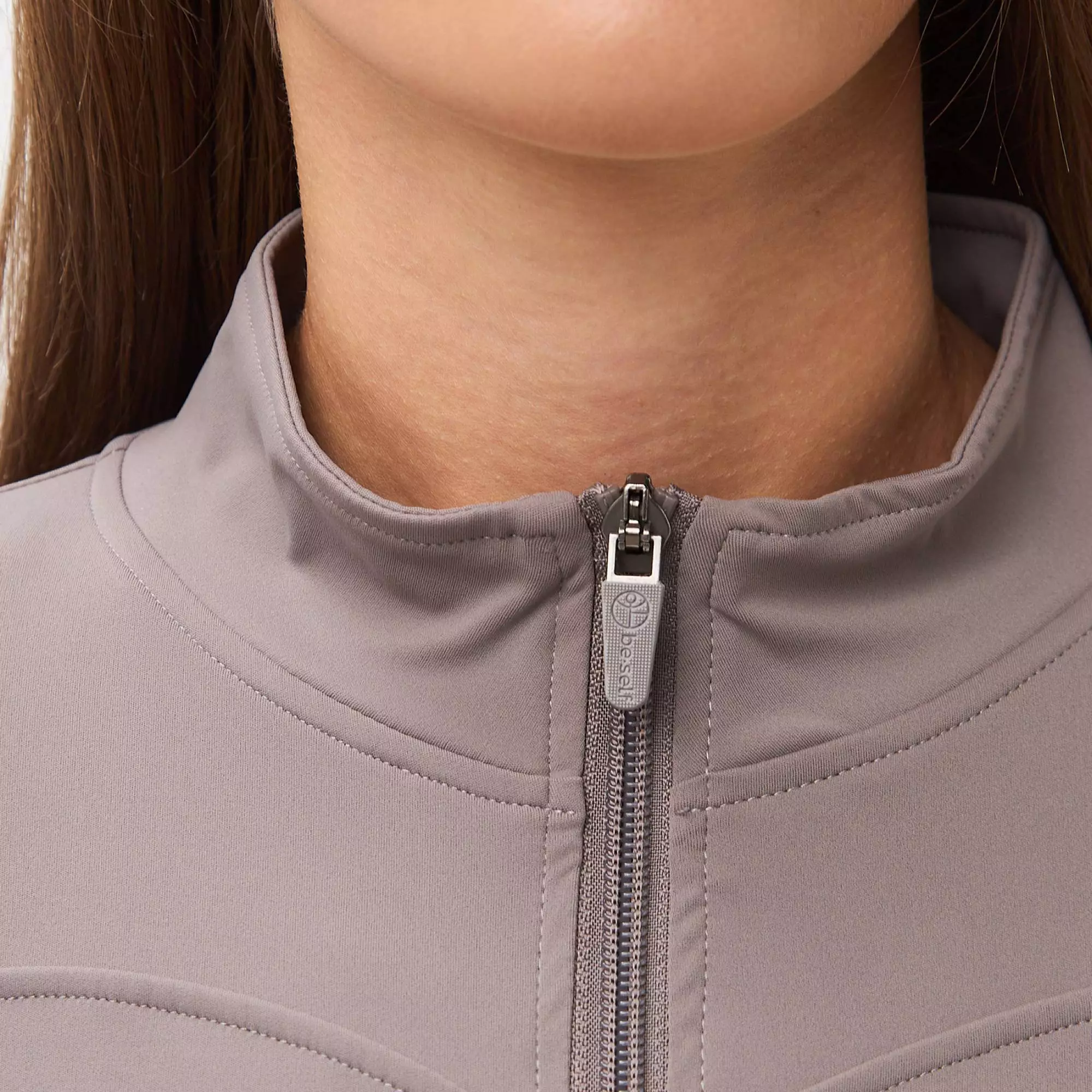 Кофта на молнии ACTIVE мокко