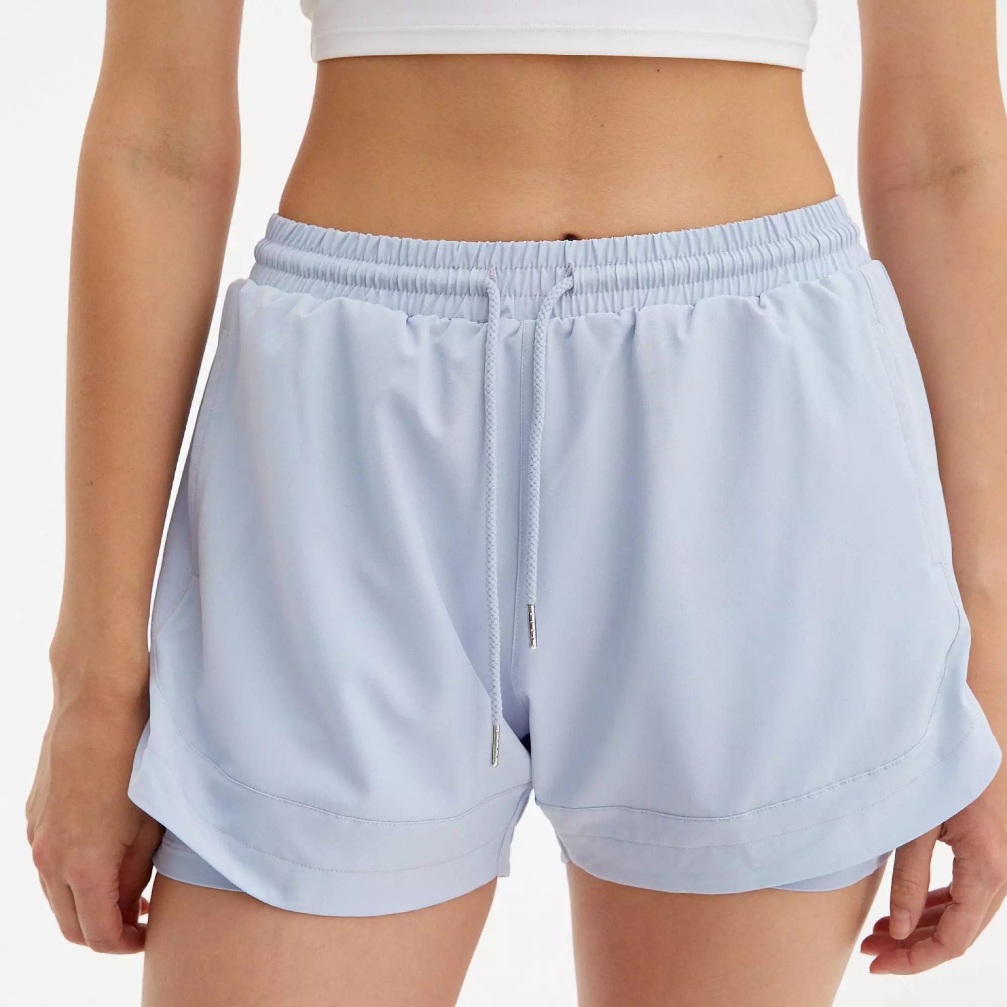 Шорты LOTUS пыльно-голубые