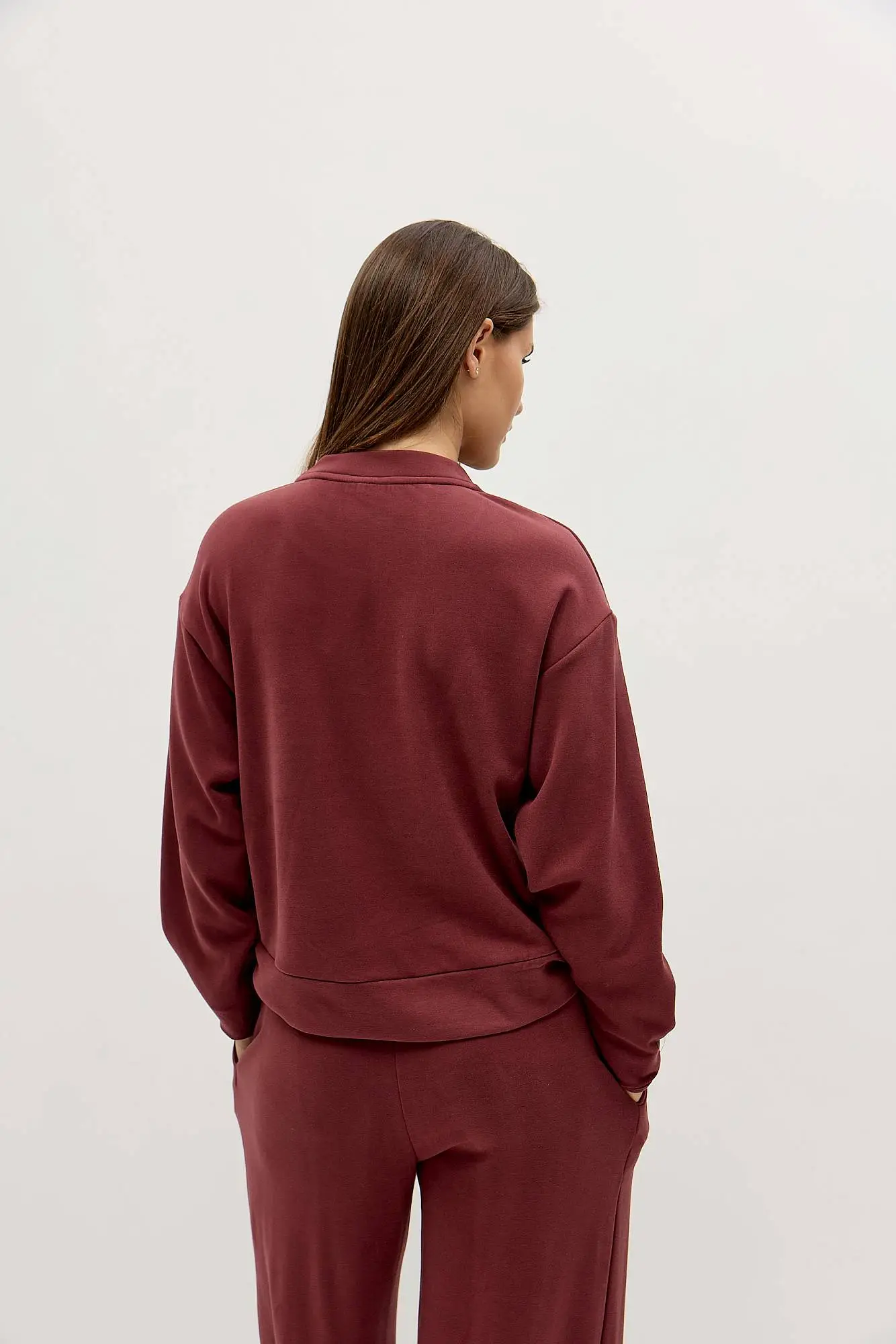 Свитшот URBAN COMFORT бордовый