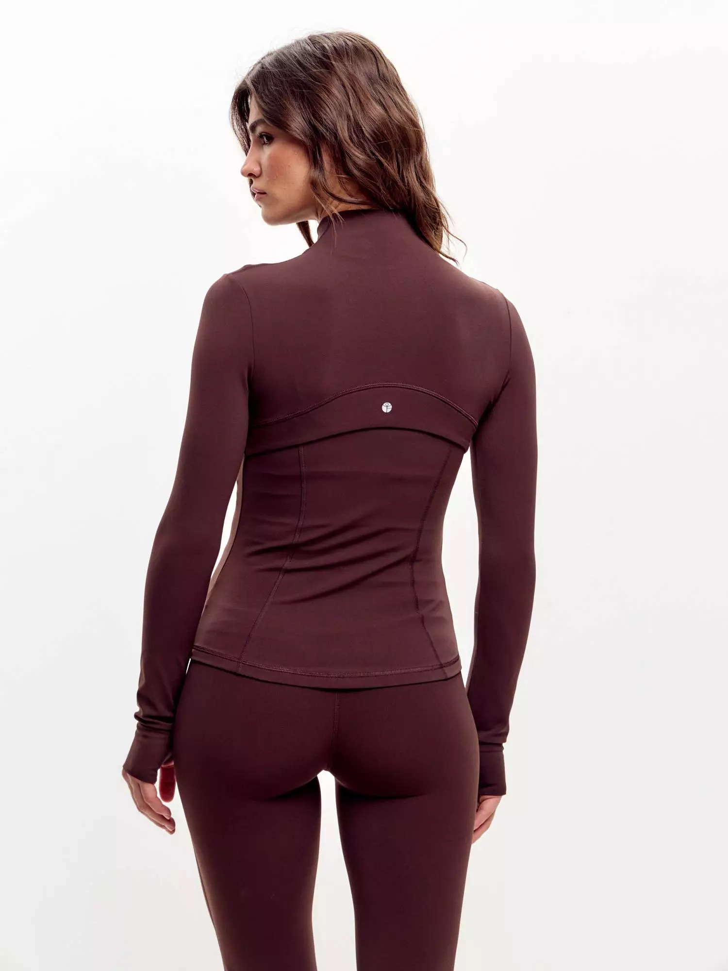 Кофта на молнии SOFT LIBERTY эспрессо