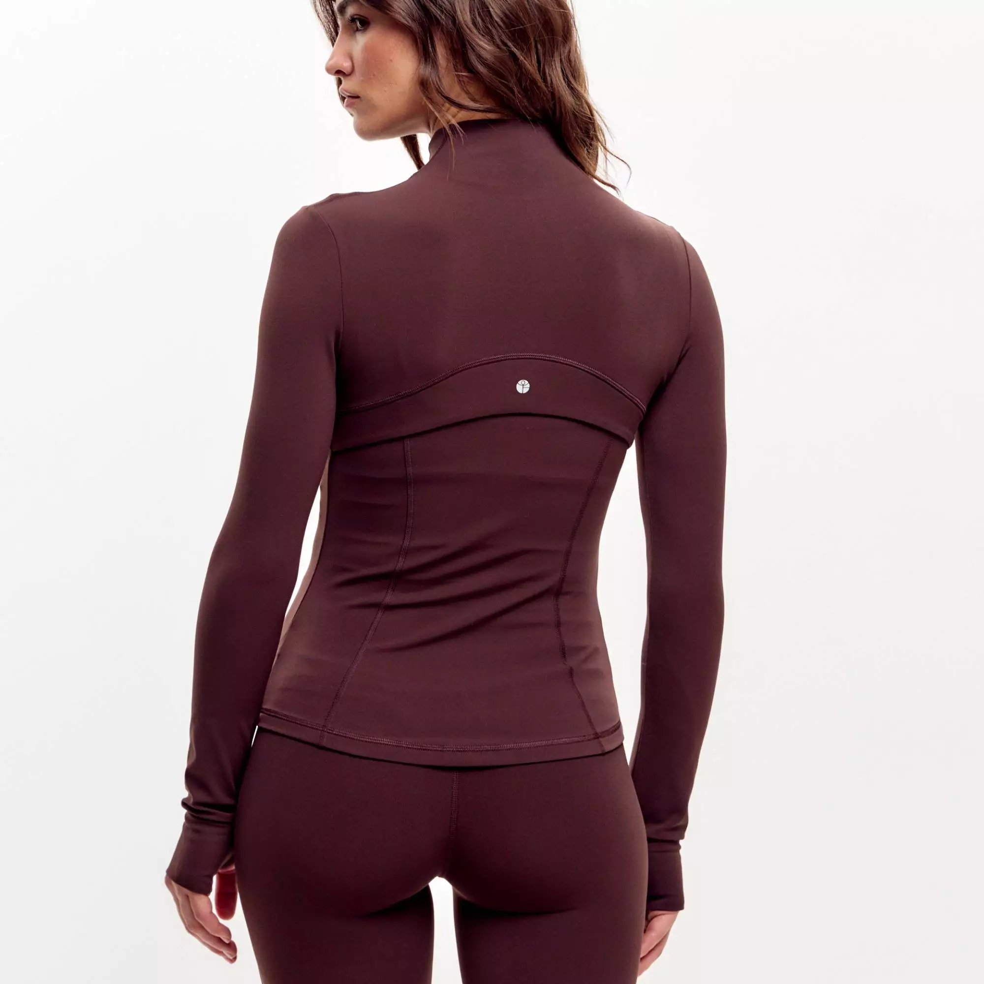 Кофта на молнии SOFT LIBERTY эспрессо