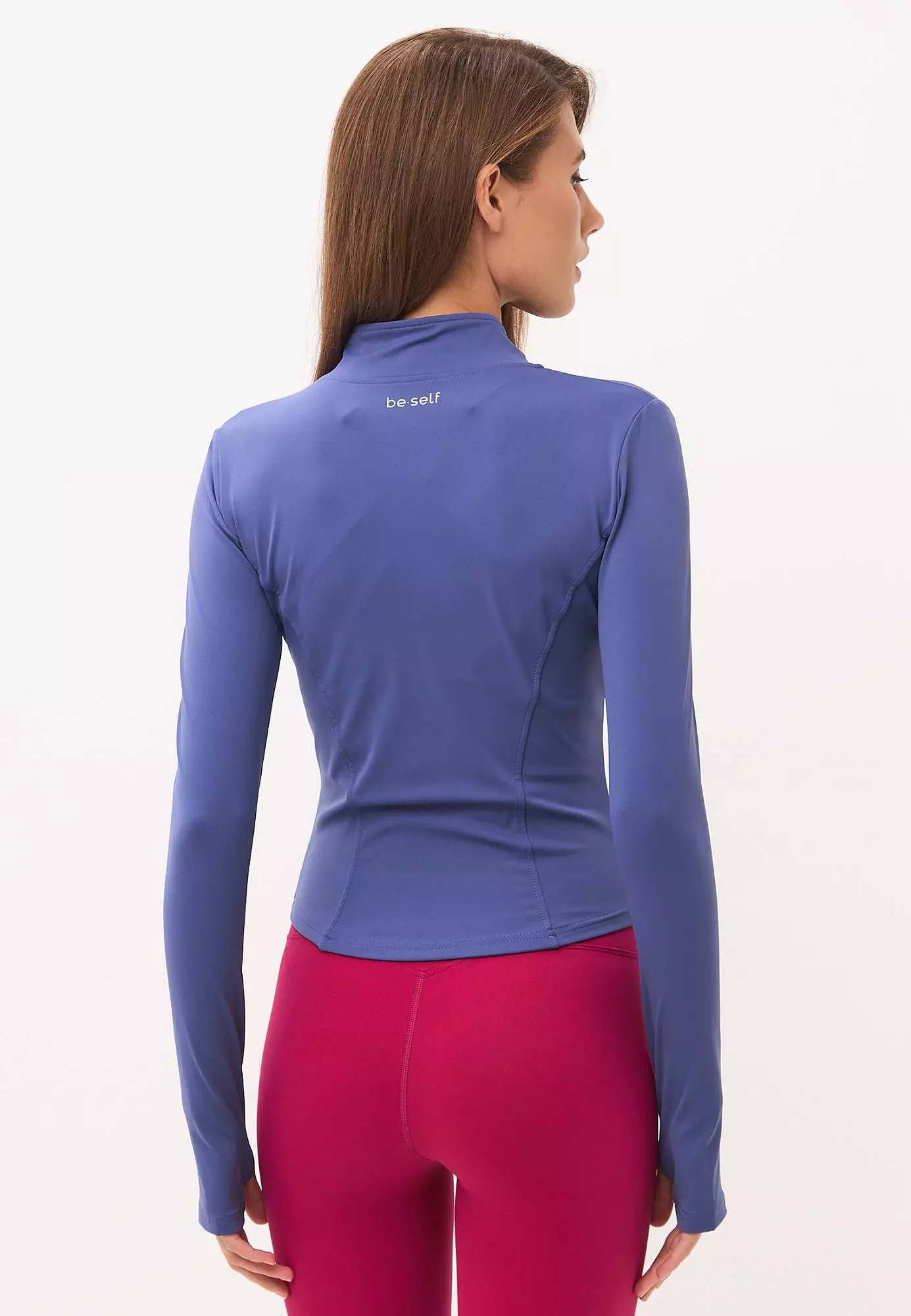 Кофта на молнии ACTIVE сине-фиолетовая