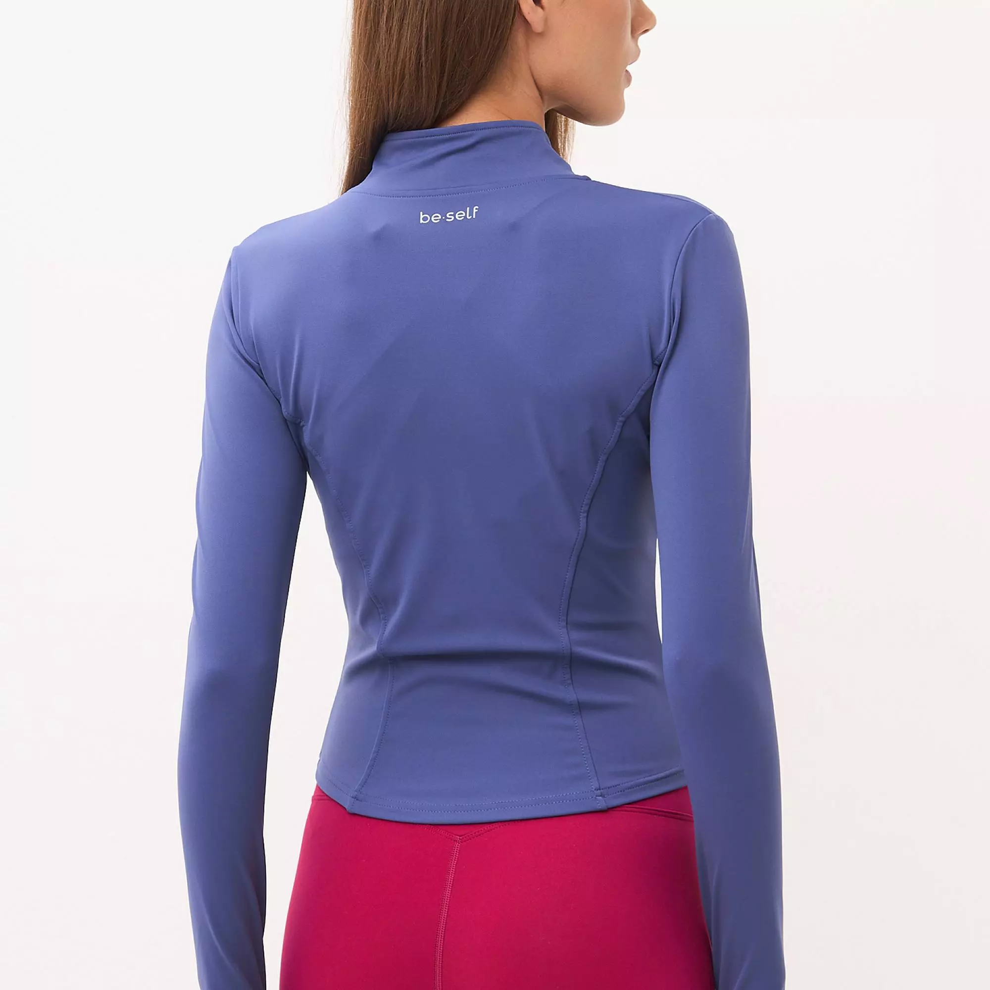 Кофта на молнии ACTIVE сине-фиолетовая