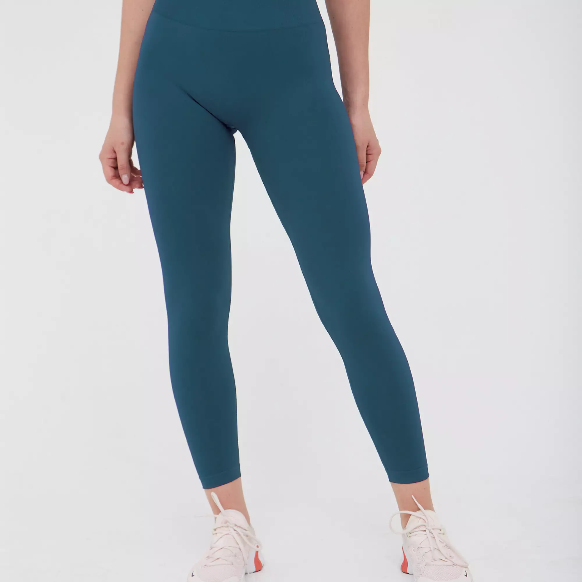 Лосины SEAMLESS PUSH-UP морская волна