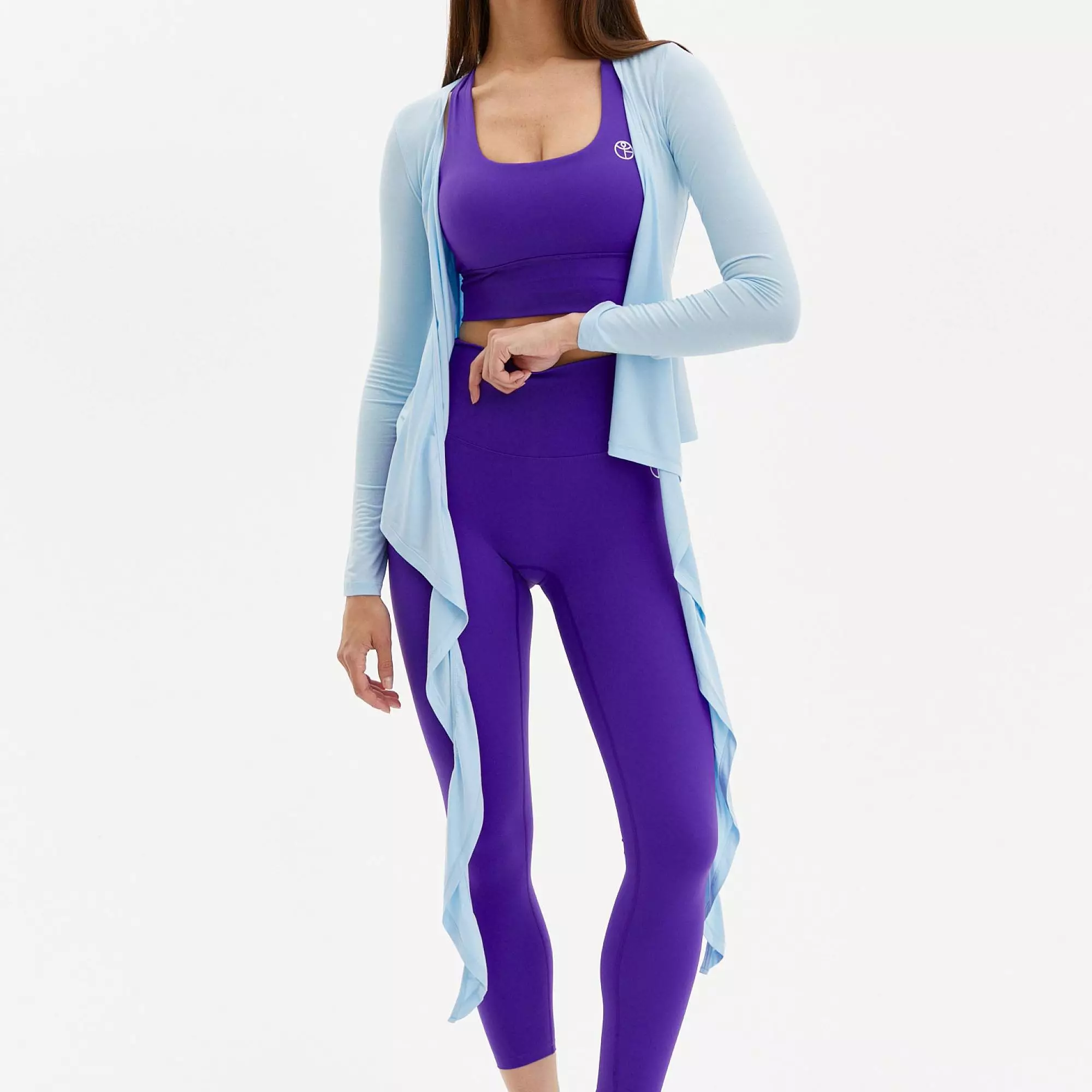 Болеро на завязках VISCOSE нежно-голубое