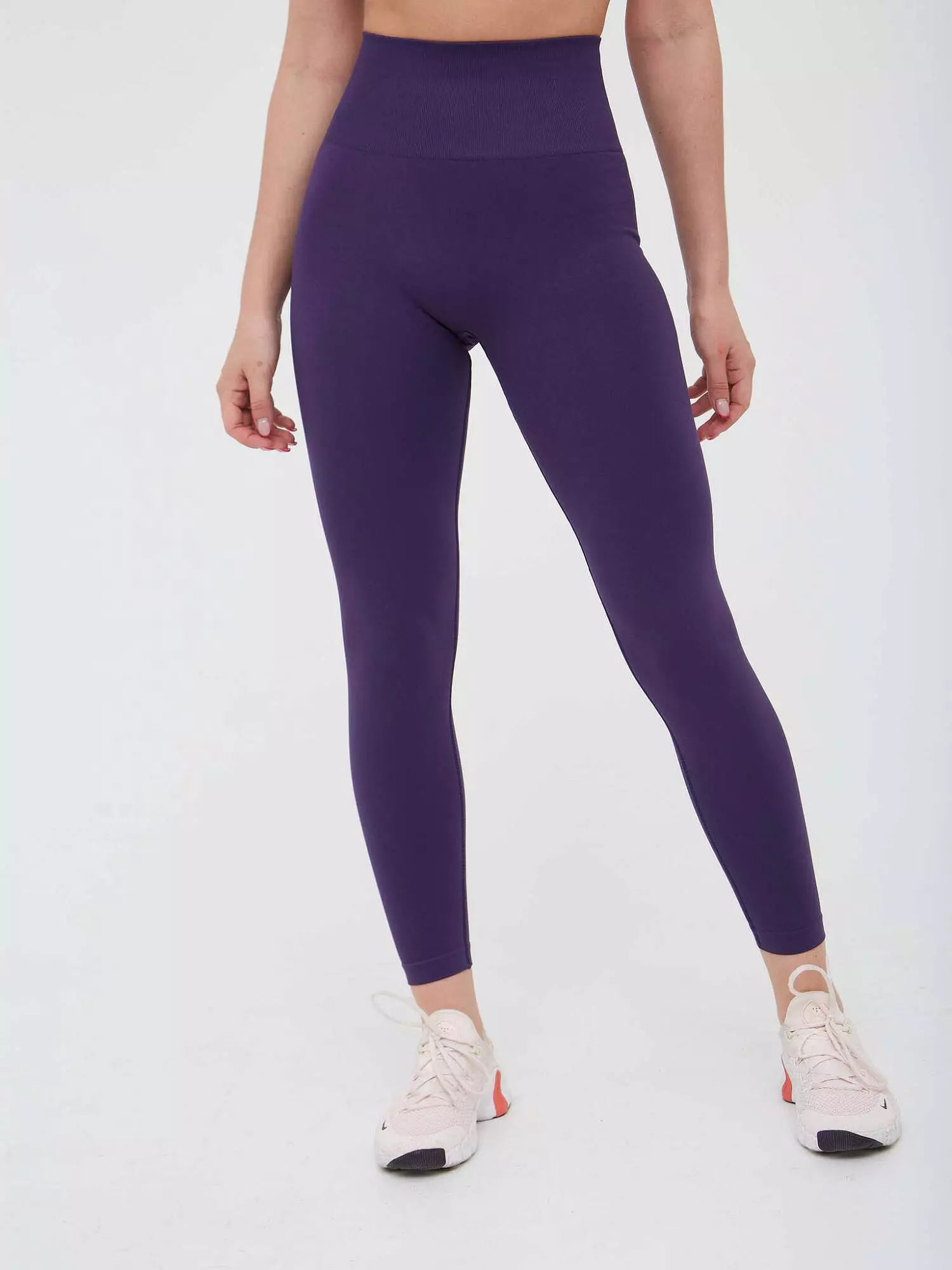 Лосины SEAMLESS PUSH-UP фиолетовые