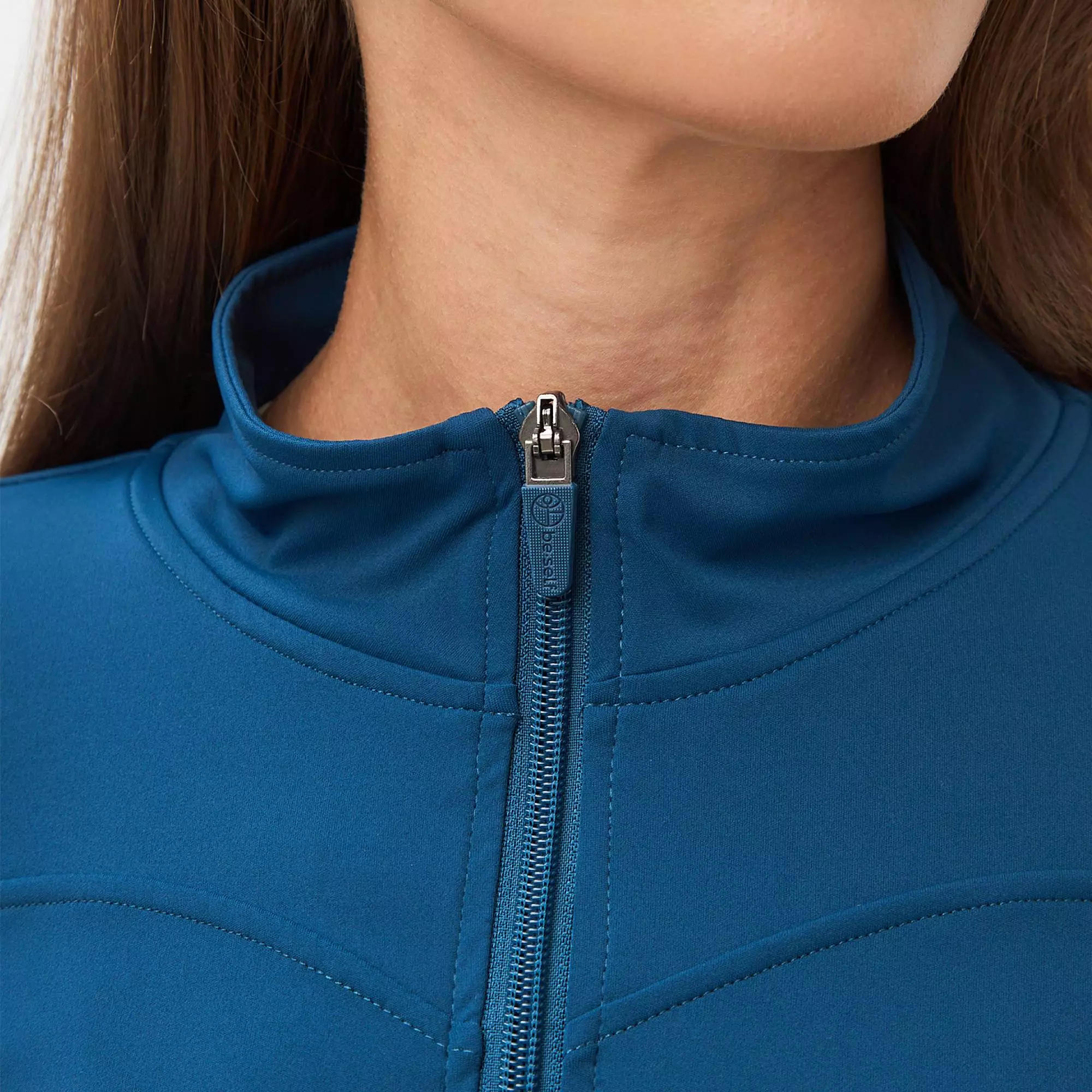 Кофта на молнии ACTIVE морская волна