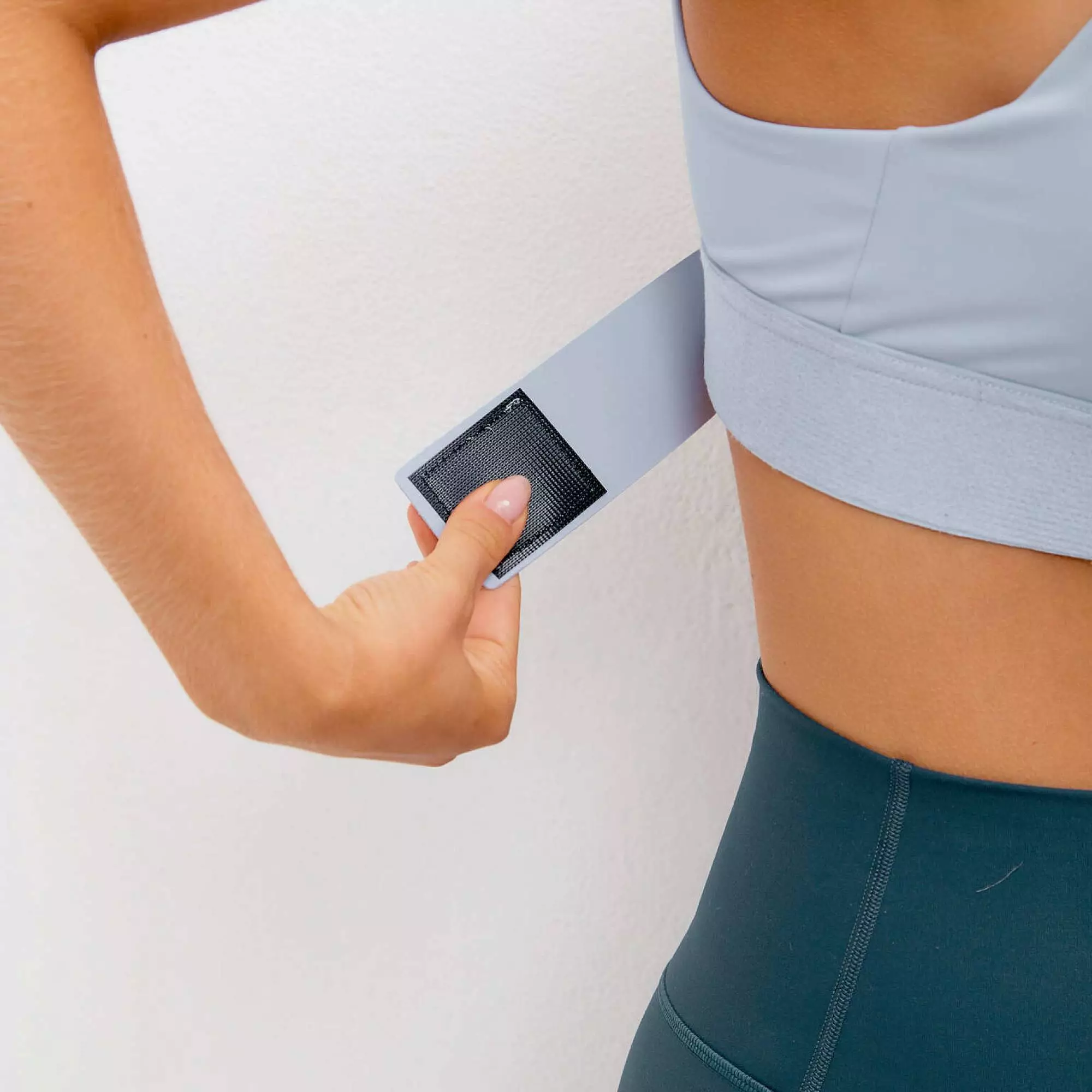 Топ-бра на липучках ACTIVE голубой