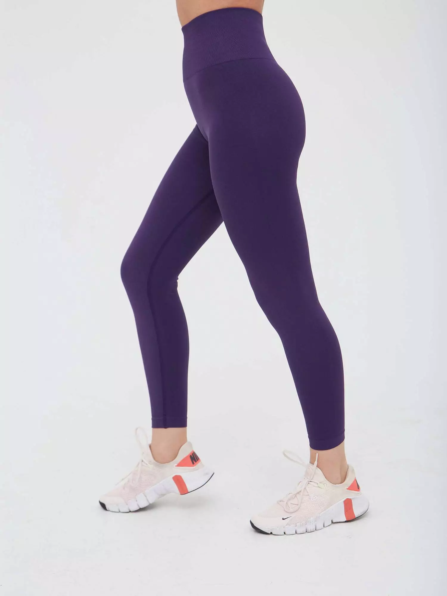 Лосины SEAMLESS PUSH-UP фиолетовые