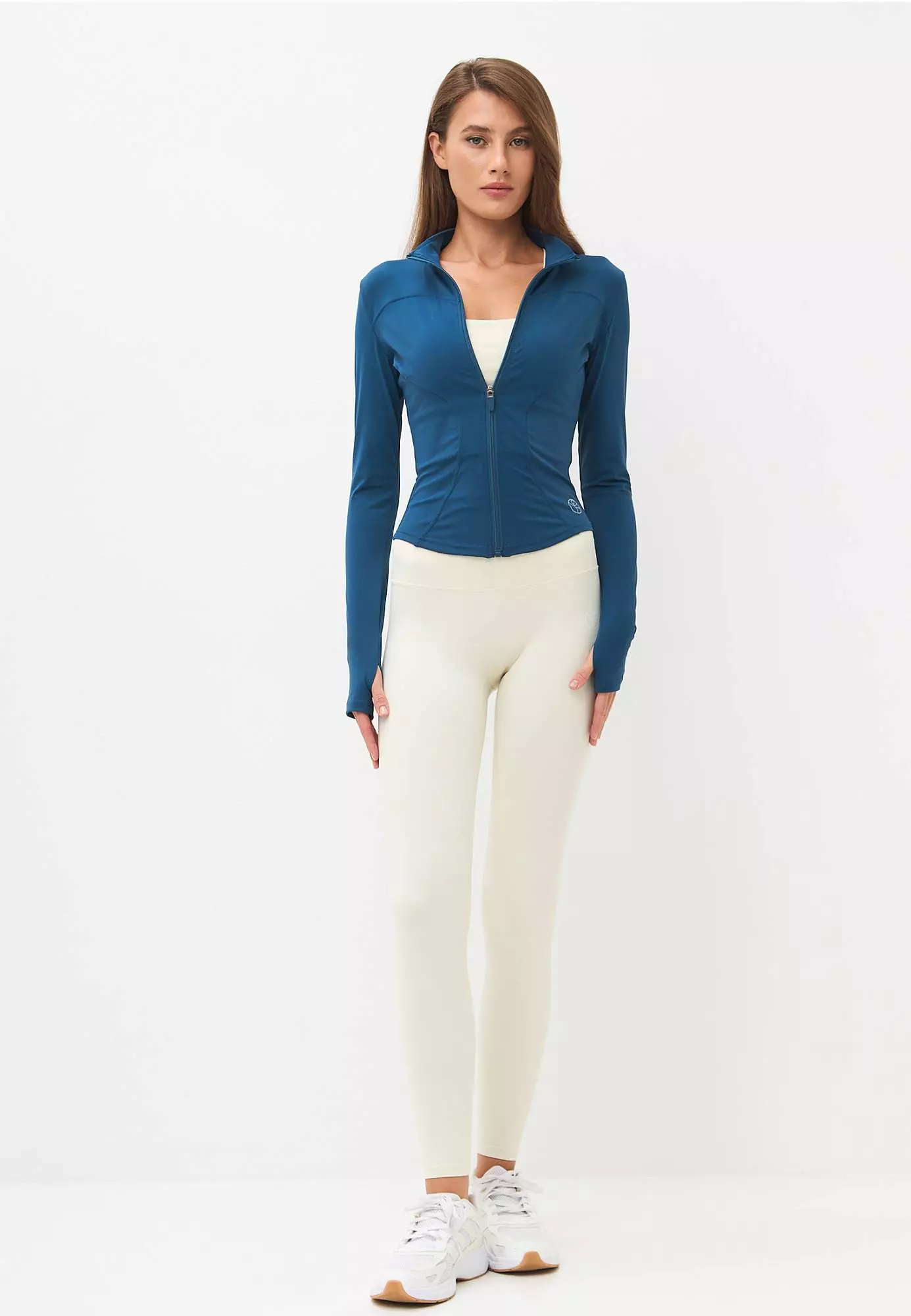 Кофта на молнии ACTIVE морская волна