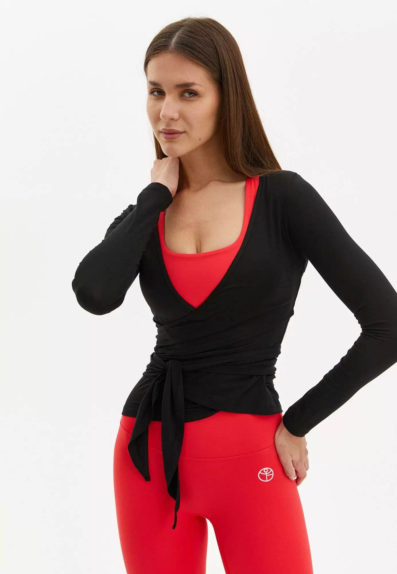 Болеро на завязках VISCOSE черное
