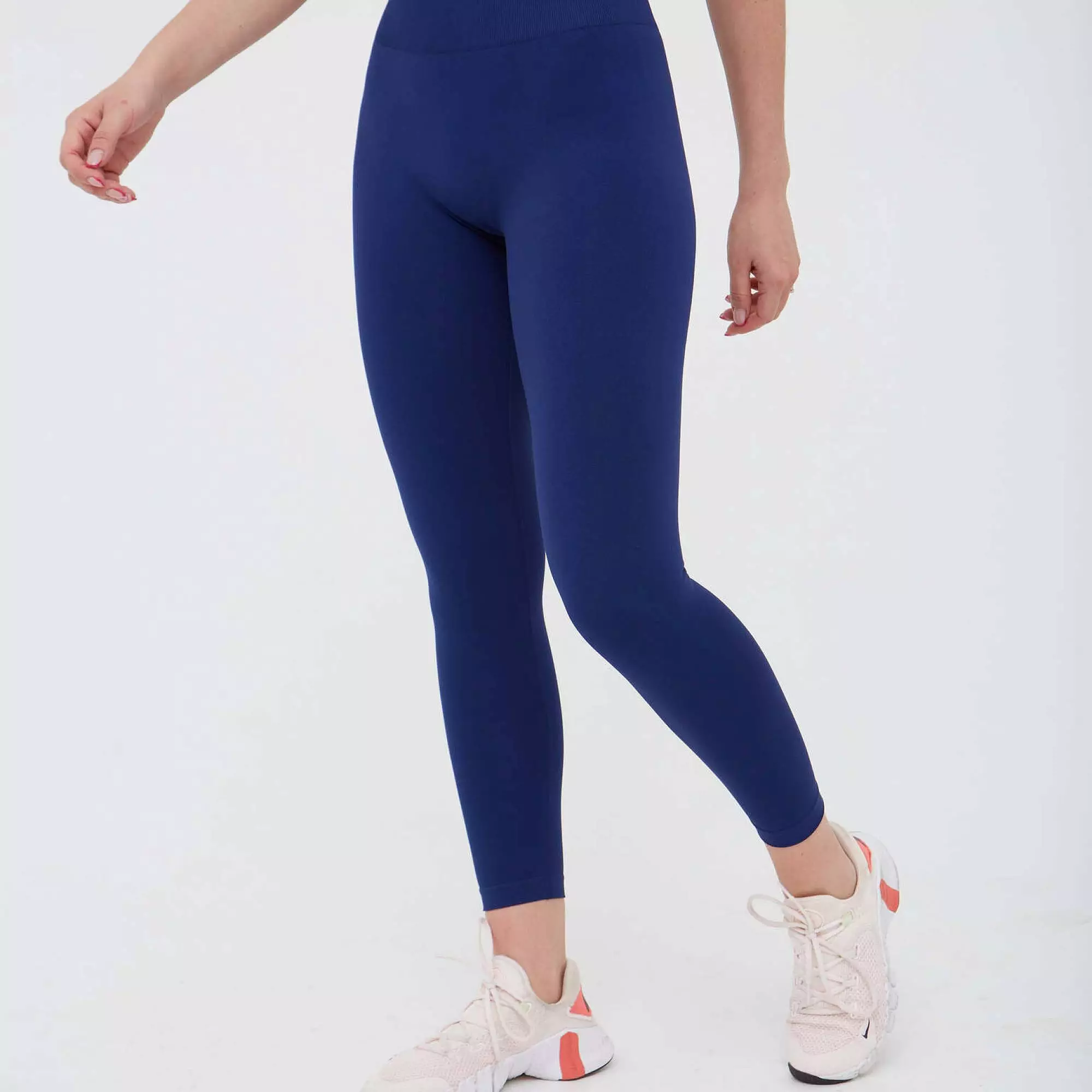 Лосины SEAMLESS PUSH-UP синие