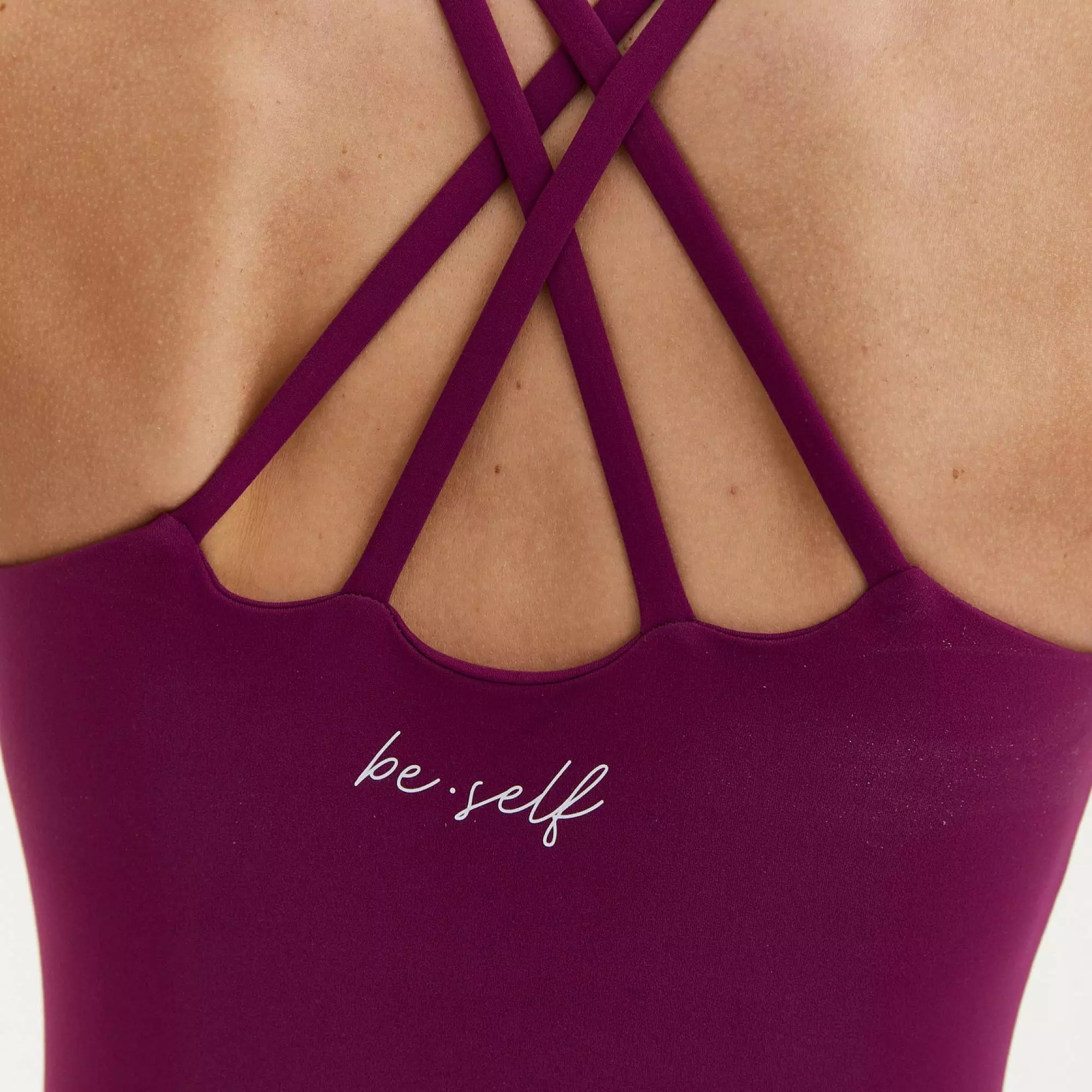 Майка с чашками MOTION винная