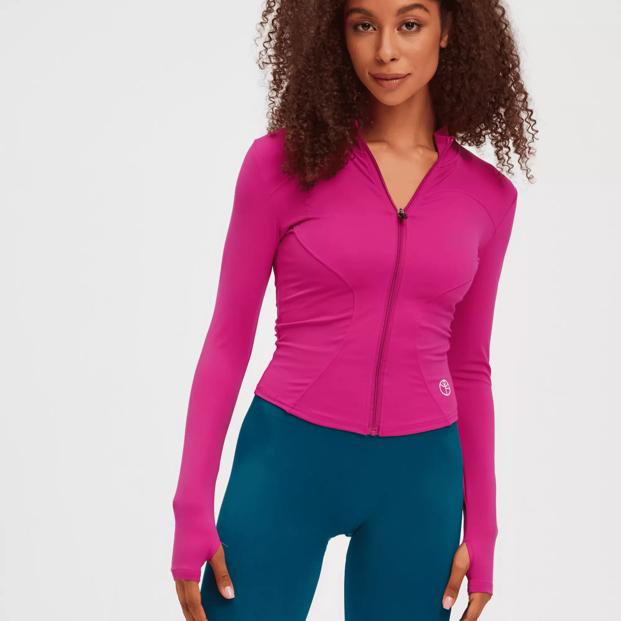 Кофта на молнии ACTIVE фуксия