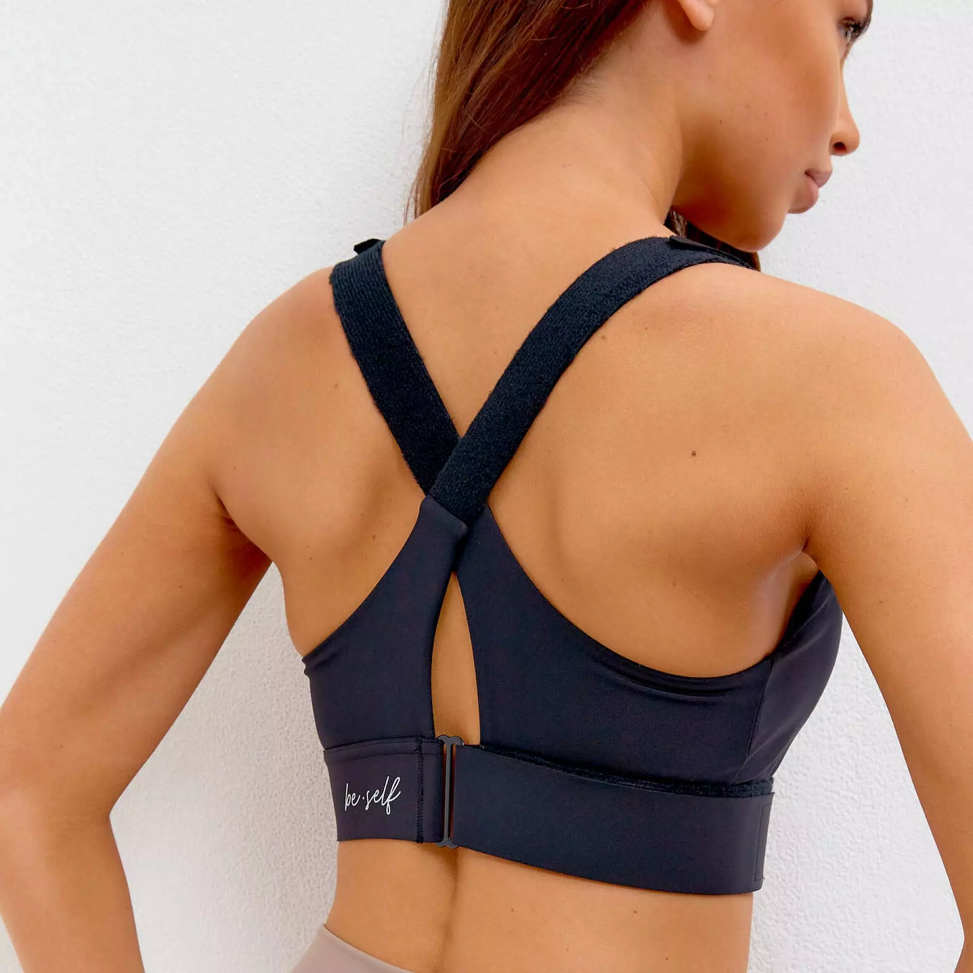 Топ-бра на липучках ACTIVE черный