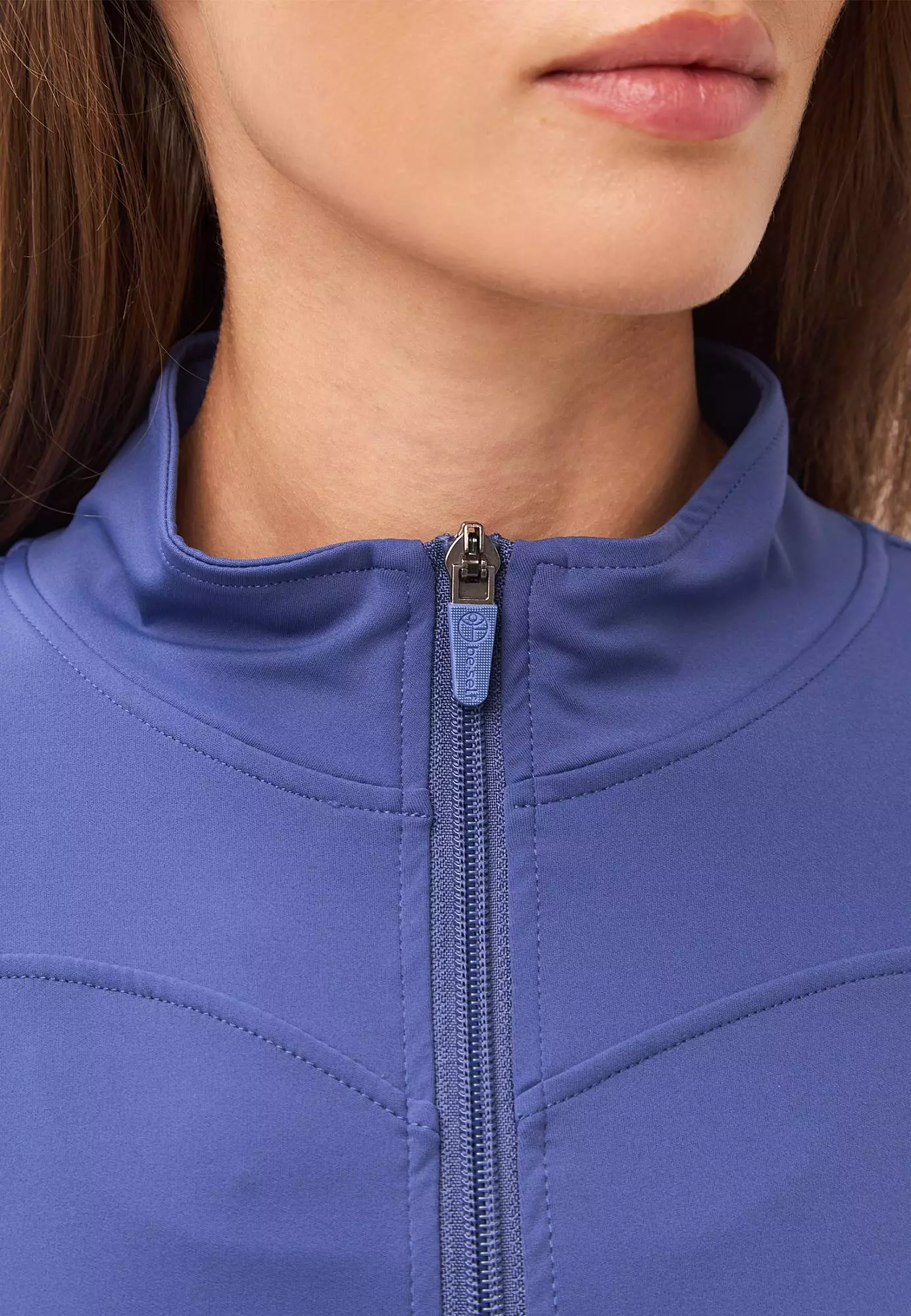Кофта на молнии ACTIVE сине-фиолетовая