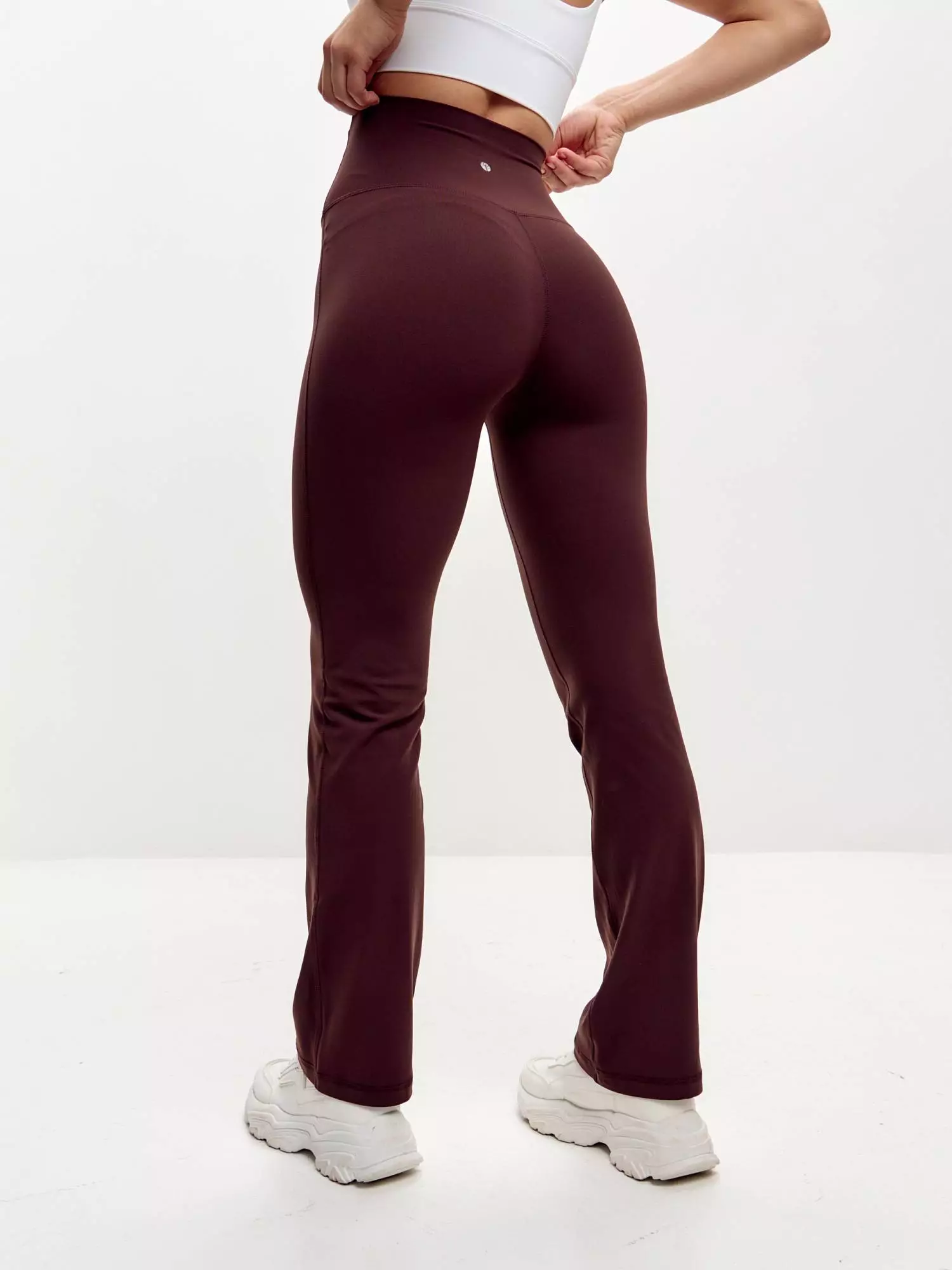 Брюки клеш SOFT LIBERTY Short эспрессо