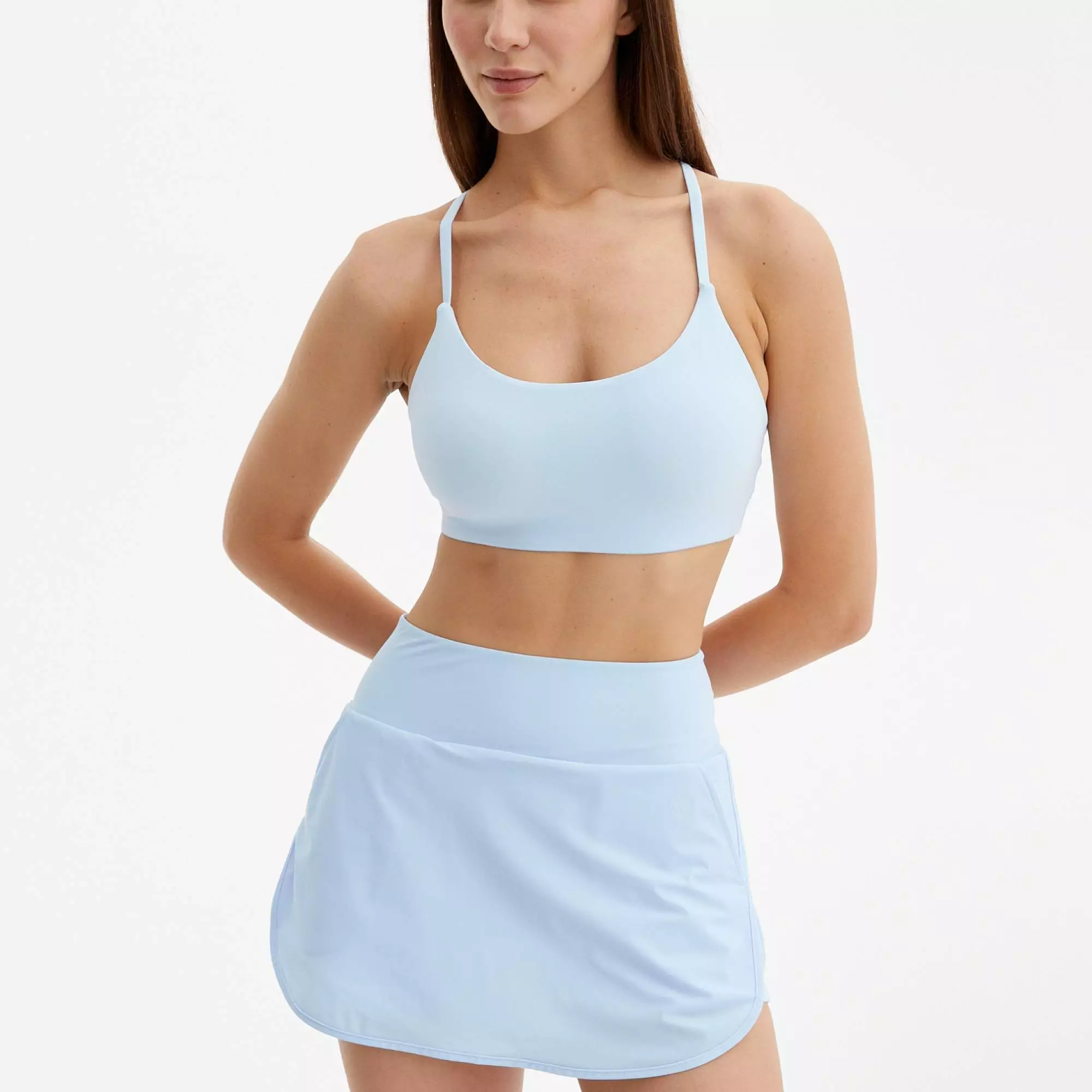 Топ-бра LOTUS голубой